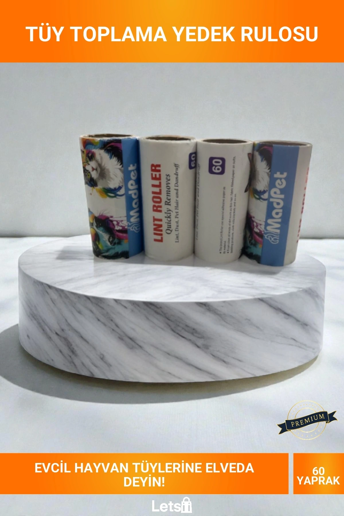 60 Yapraklı Tüy Toplama Yedek Rulosu