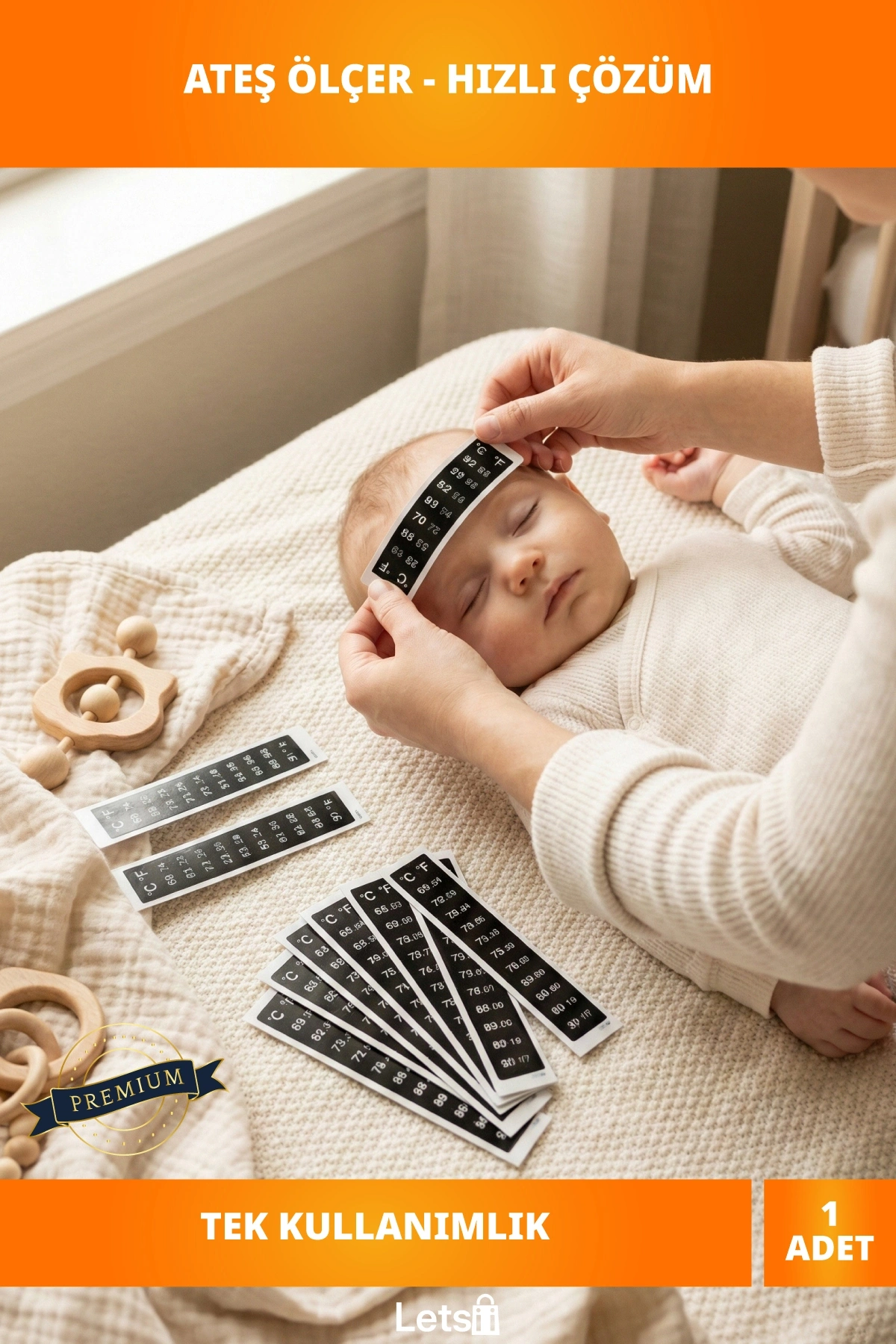 Tek Kullanımlık Hızlı Ateş Ölçer Pratik ve Güvenilir