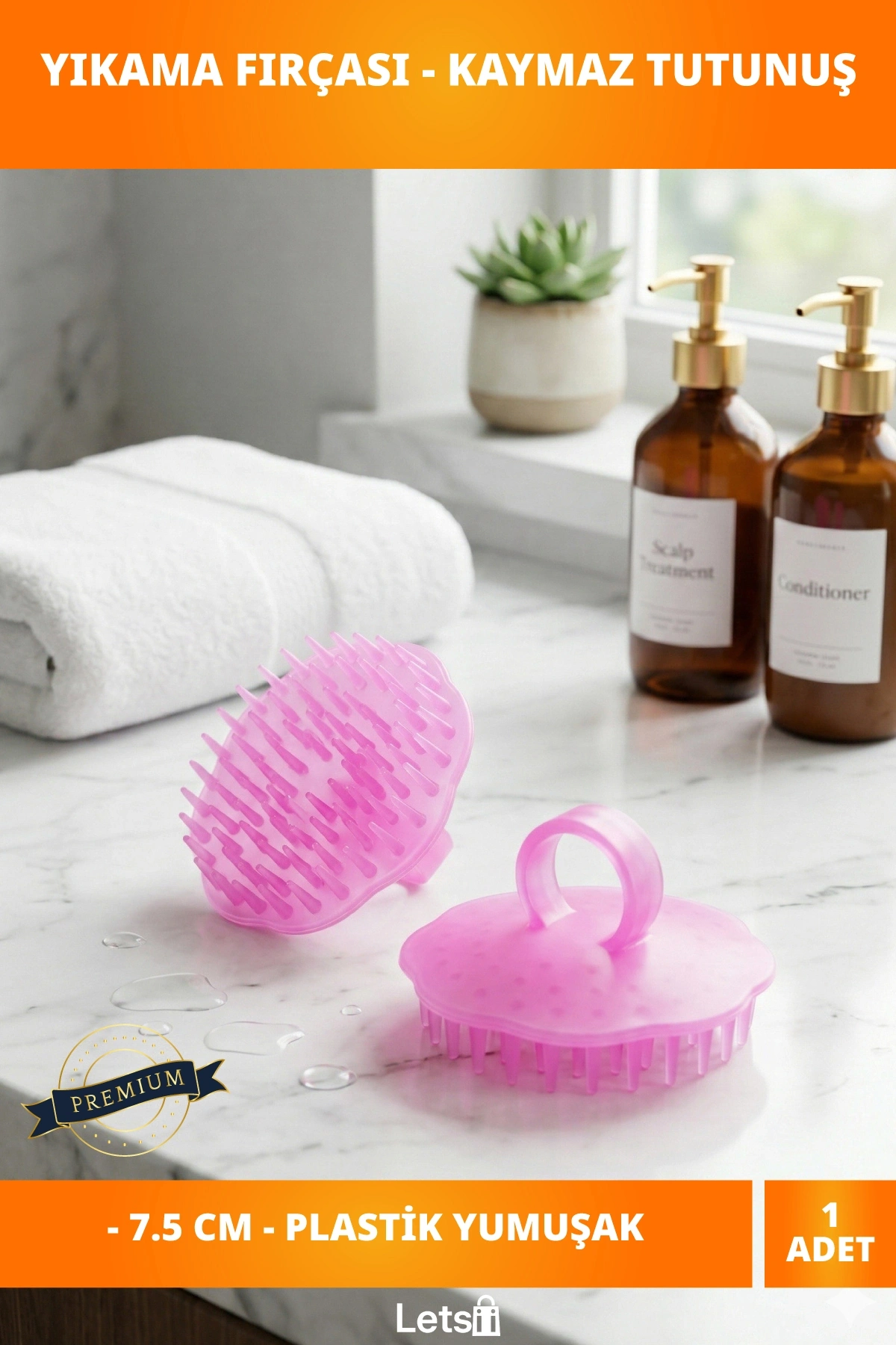 Kaymaz Parmak Yüzük Girişi ile Yumuşak Plastik Kedi Köpek Yıkama Fırçası