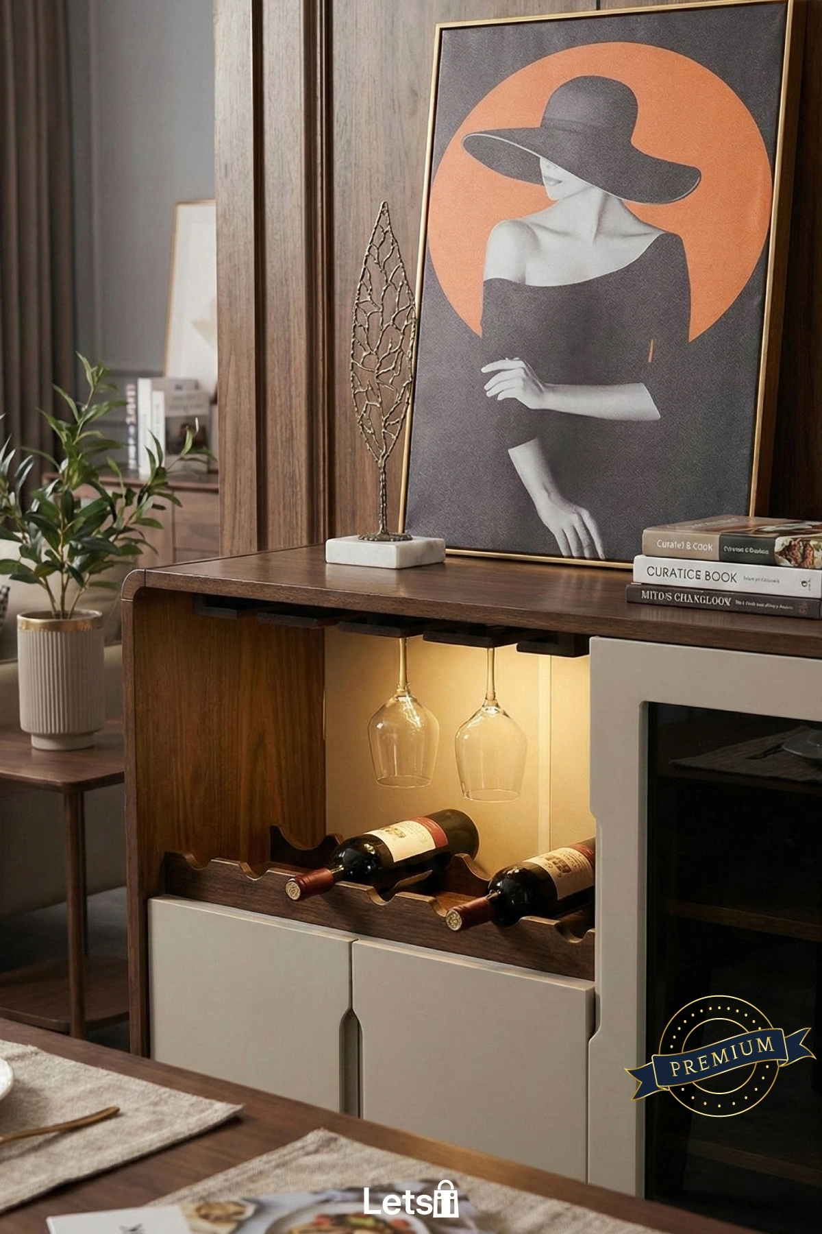 Sensörlü Şarjlı Mıknatıslı Uzun LED Işık 50 cm