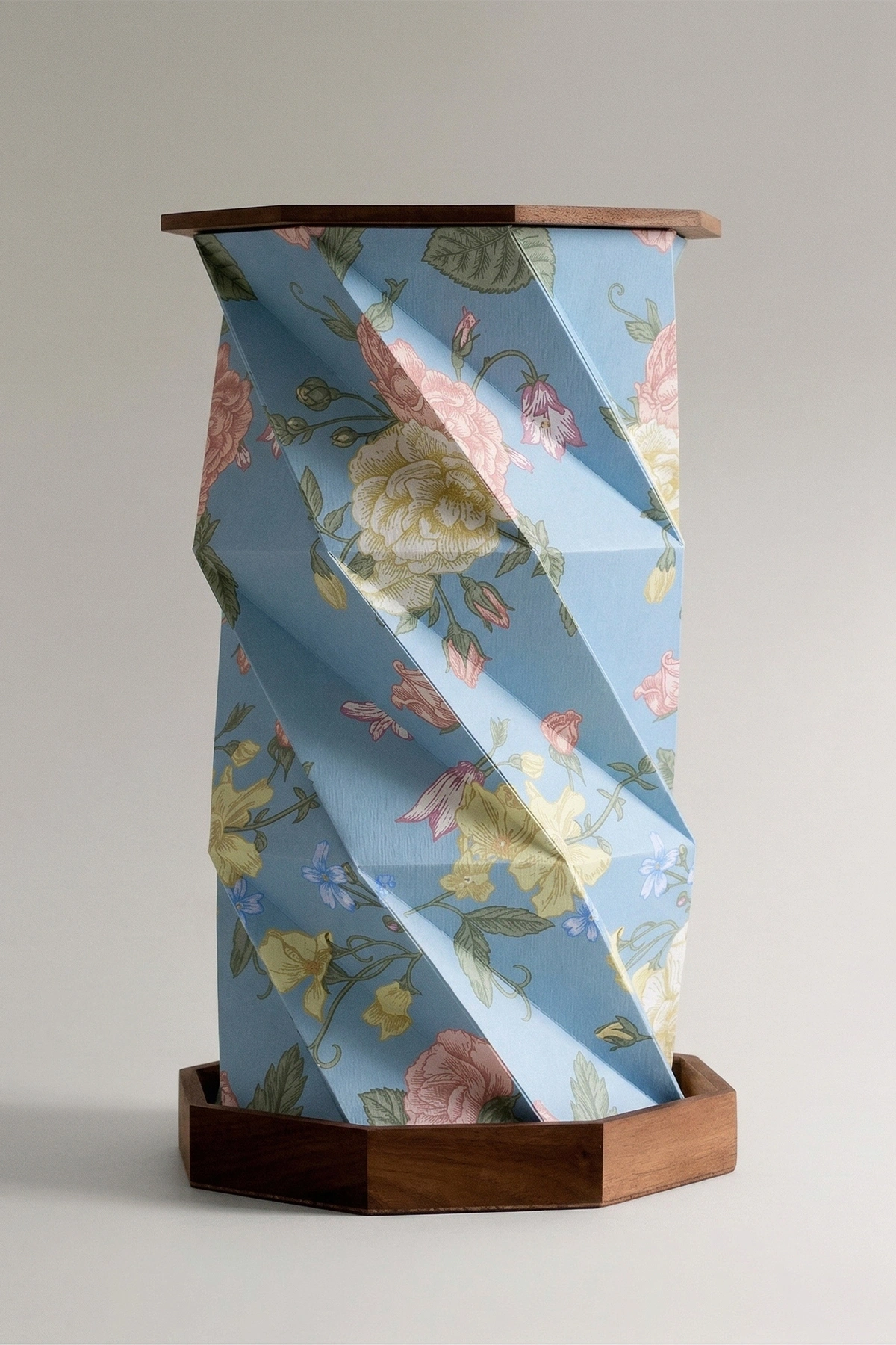 Wood Grove Katlanabilir Şarjlı Dekoratif LED Abajur Ahşap Aydınlatma