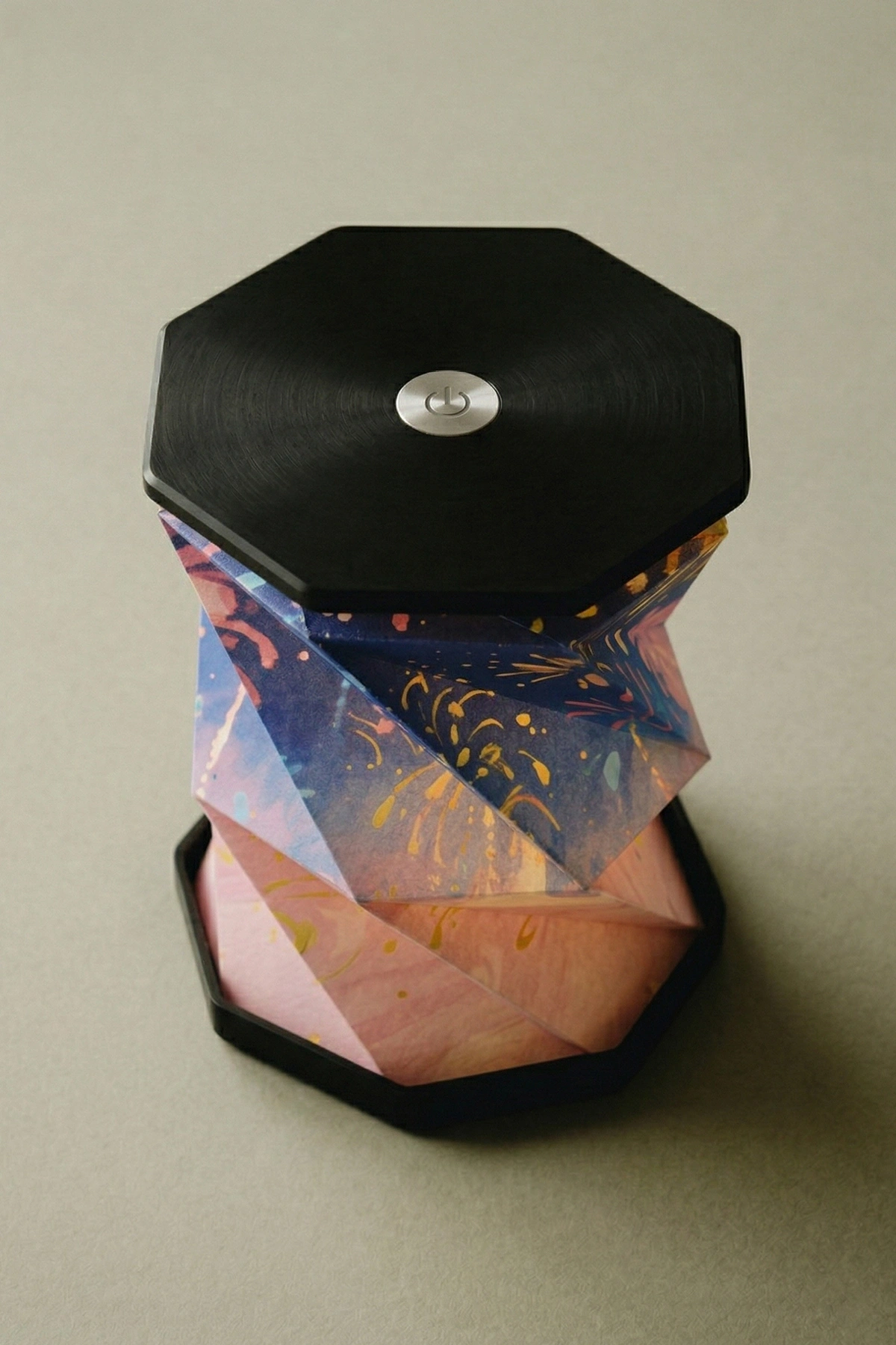 Black Spark Katlanabilir Şarjlı Dekoratif LED Abajur Aydınlatma