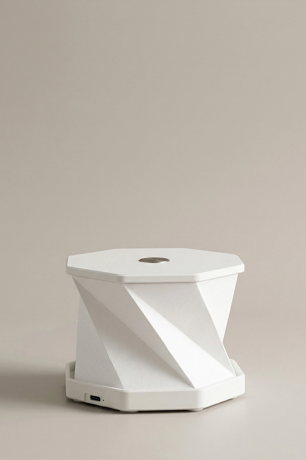 White Pure Katlanabilir Şarjlı Dekoratif LED Abajur Aydınlatma