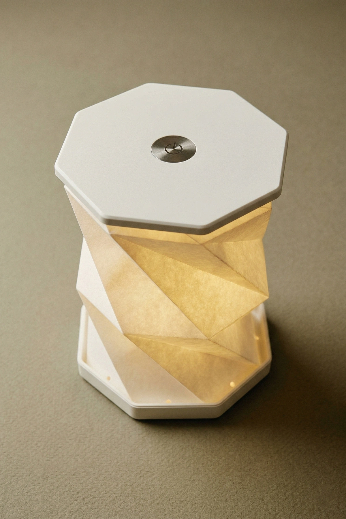 White Pure Katlanabilir Şarjlı Dekoratif LED Abajur Aydınlatma