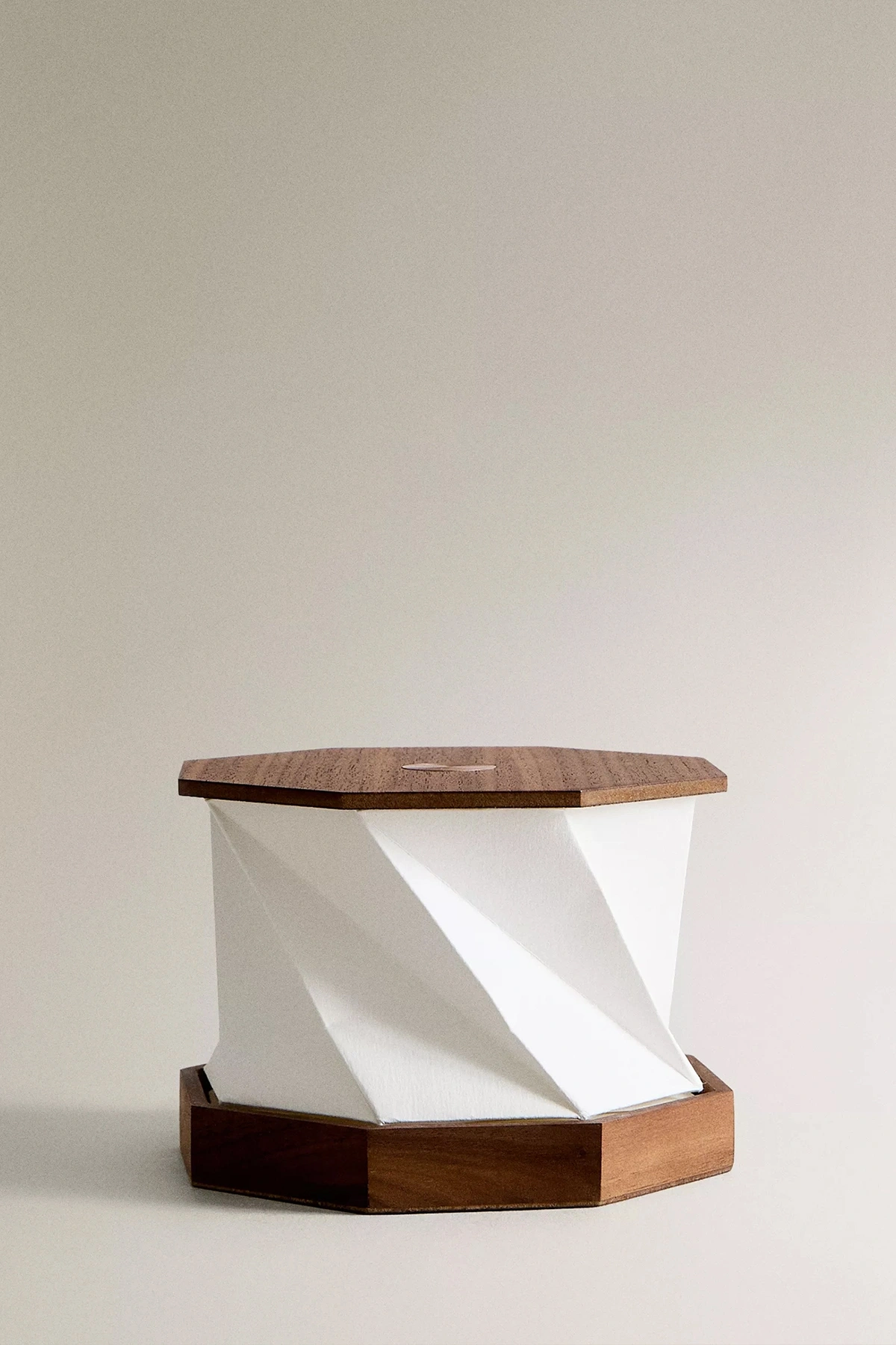 Wood Ember Katlanabilir Şarjlı Dekoratif LED Abajur Ahşap Aydınlatma