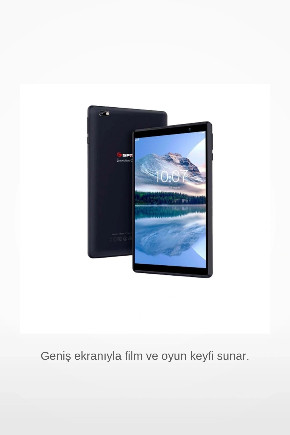 8 İnç IPS Ekran Wi Fi 6 4 Çekirdek 3GB RAM 64GB Artırılabilir Hafıza Hızlı Şarj Tablet