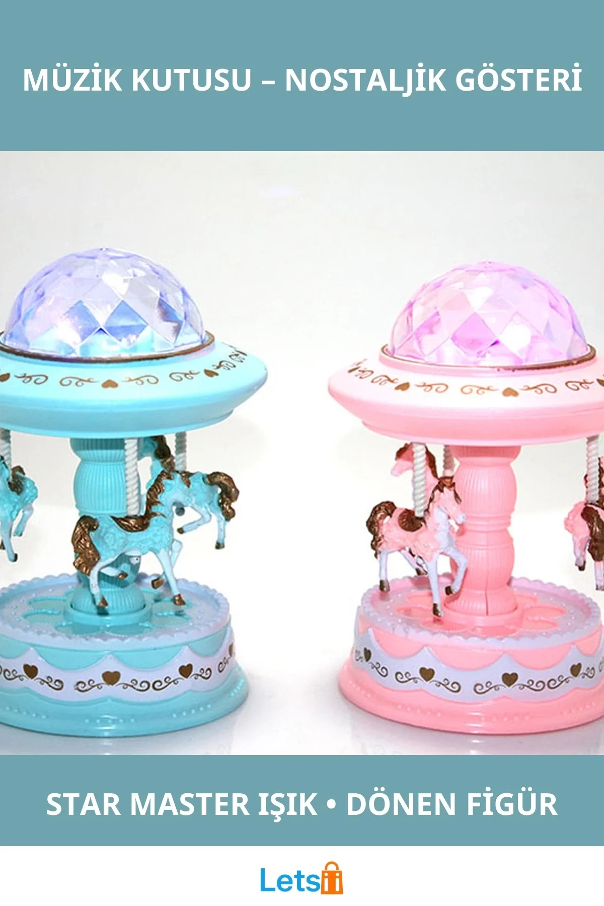 Atlı Karıncalı Star Master Müzik Kutusu