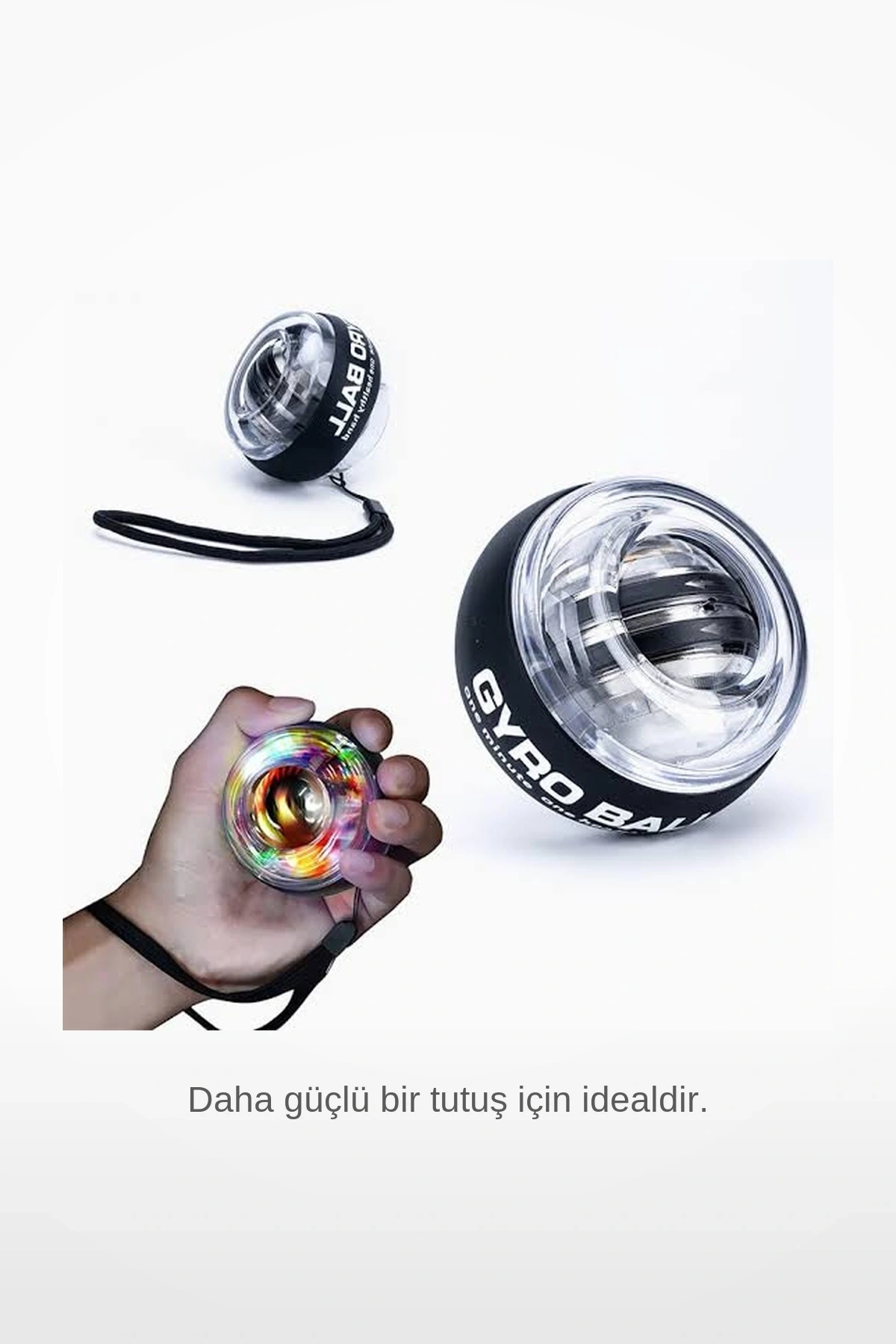 Bilek Güçlendirme Gyro Topu Bilek Egzersiz Aleti