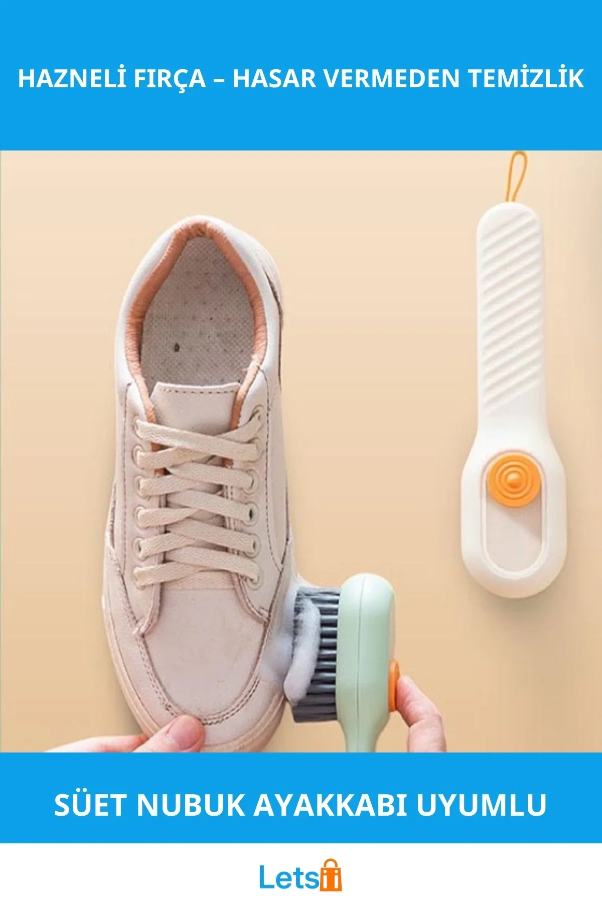 Bot Süet Nubuk Fırçası Pratik Çok Amaçlı Temizlik Aracı