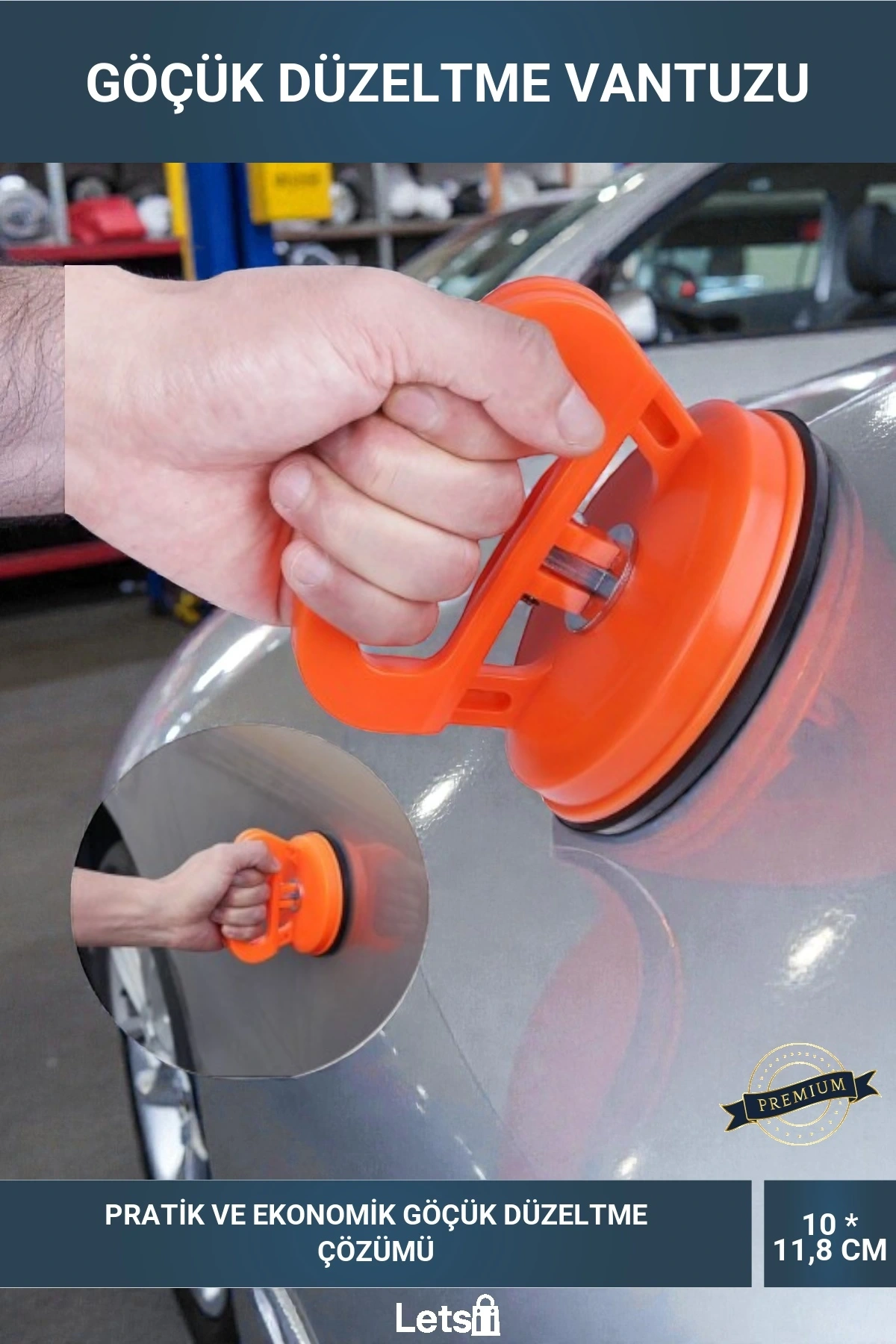 Büyük Boy Araç Göçük Düzeltme Vantuzu