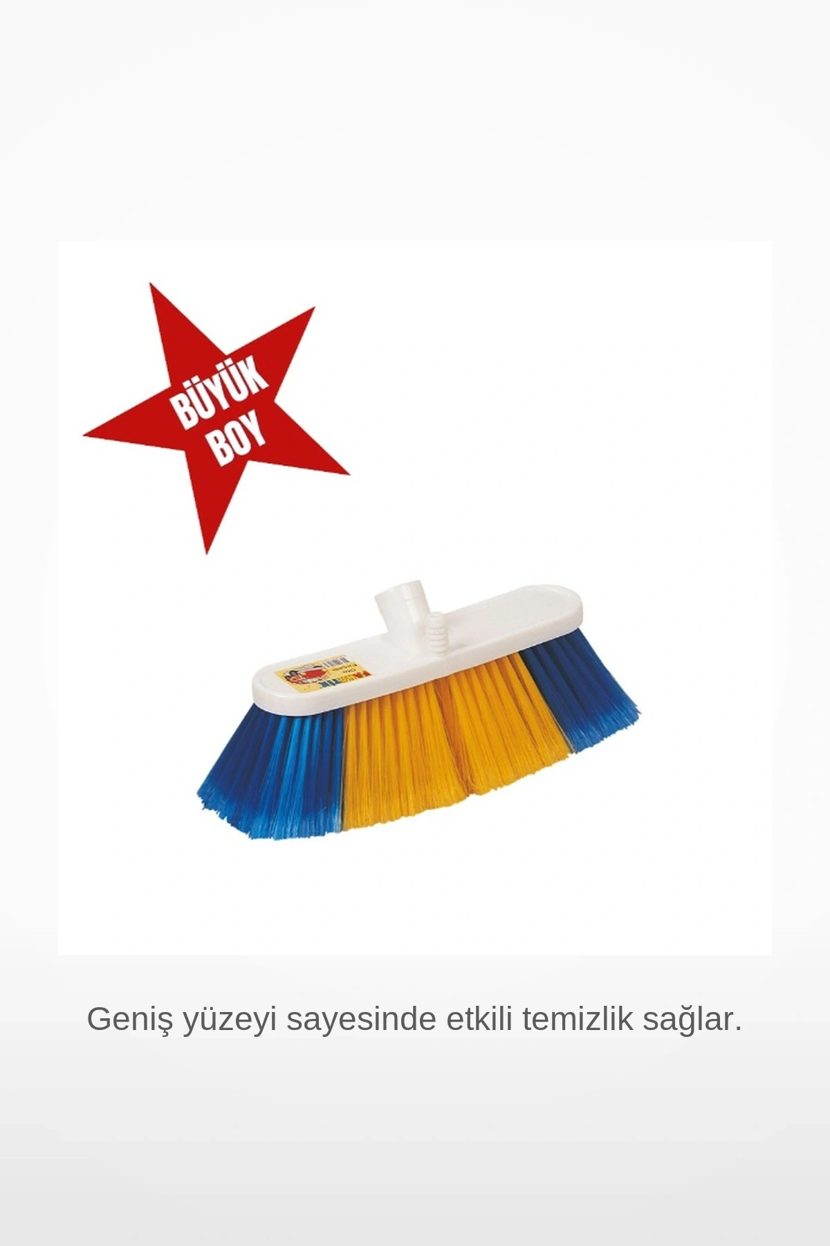 Büyük Boy Lüks Mavi Sarı Oto Fırçası