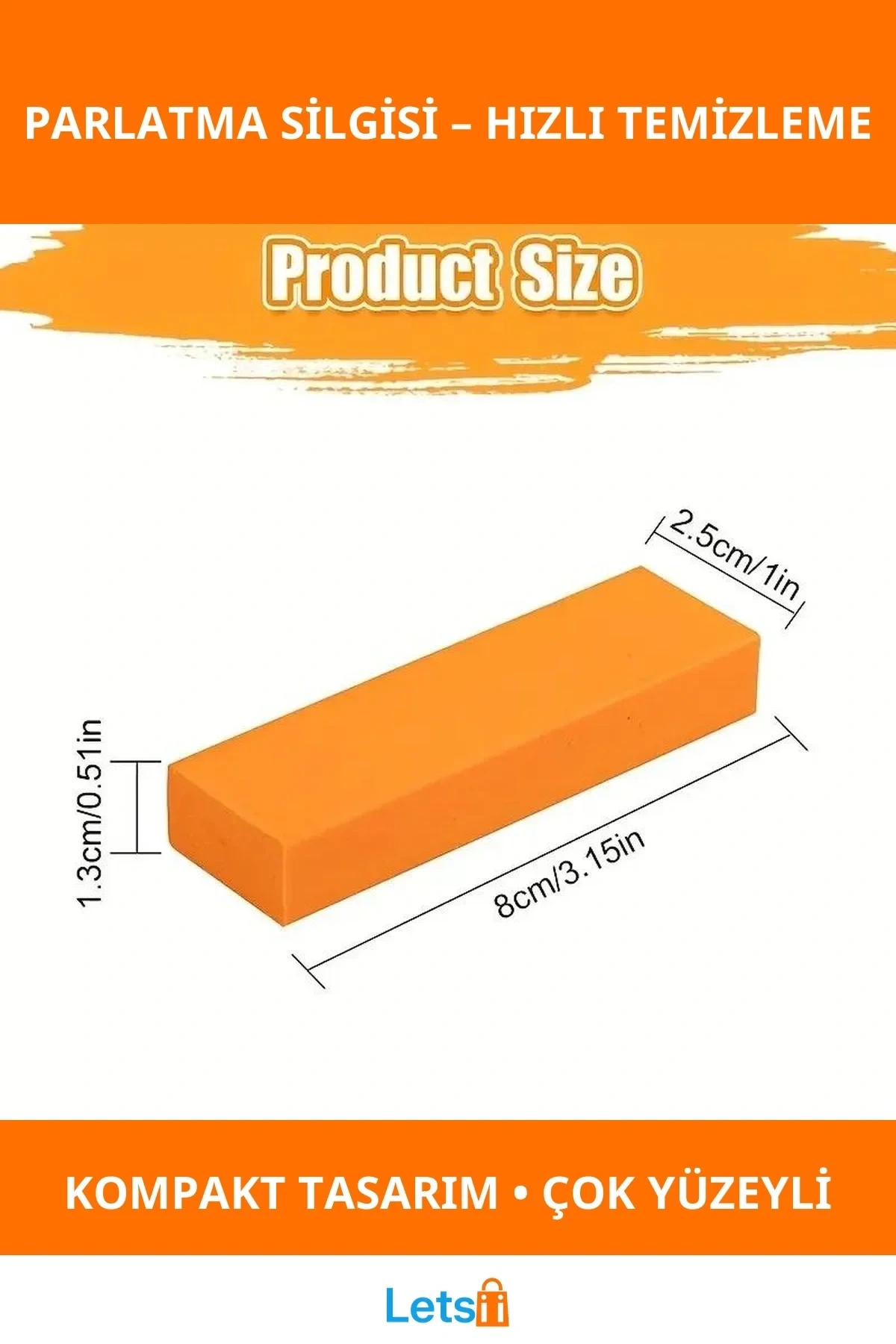 Çok Amaçlı Parlatma Silgisi Ev Temizliği İçin Etkili Çözüm