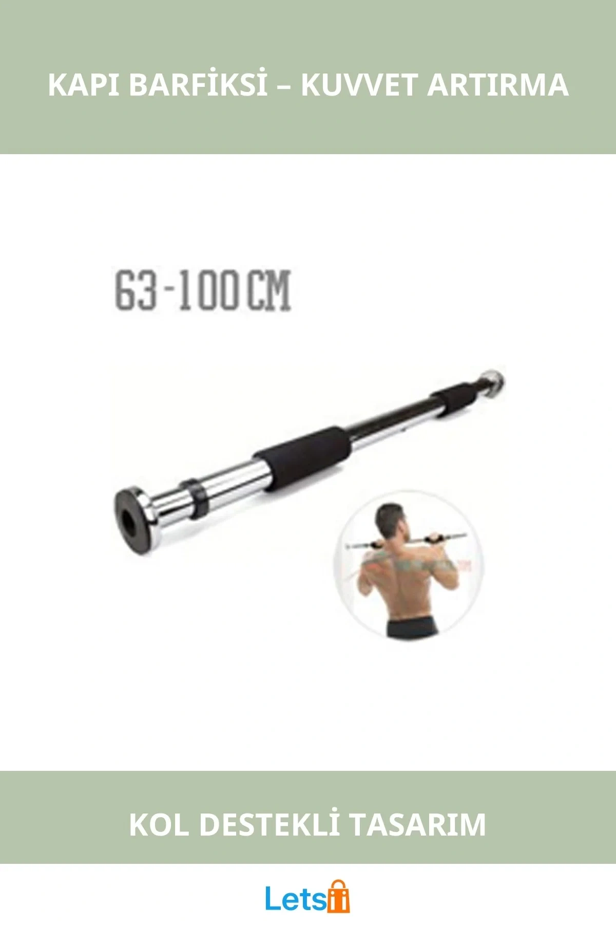 Çok Fonksiyonlu Kapı Barfiksi ile Güçlü Kaslar için Egzersiz Aleti