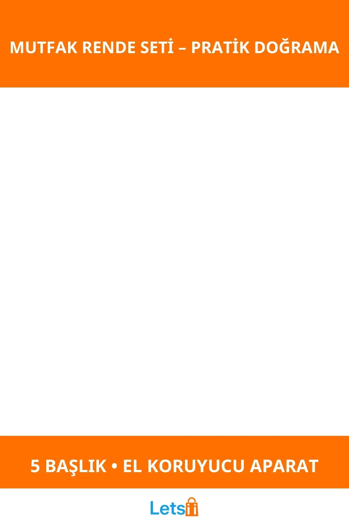 Çok Fonksiyonlu Sebze Meyve Rende Kesici