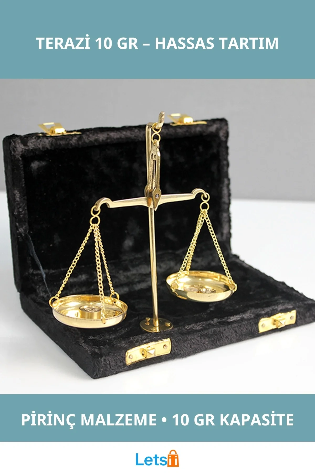 Dayanıklı Pirinç Terazi 10 Gr Hassas Tartım Aracı