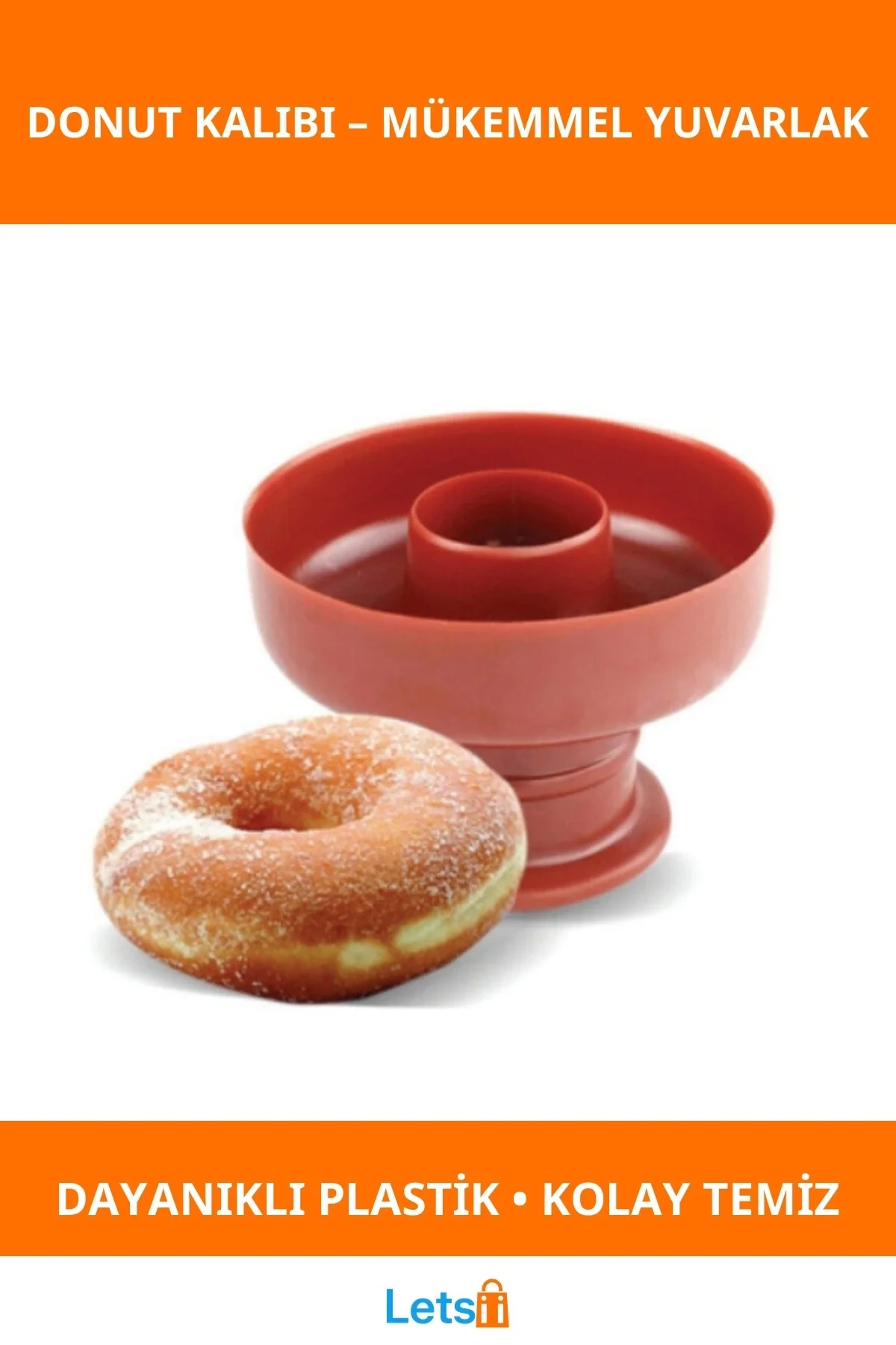 Dayanıklı Pratik Donut Kalıbı Taze Ve Lezzetli Donutlar İçin