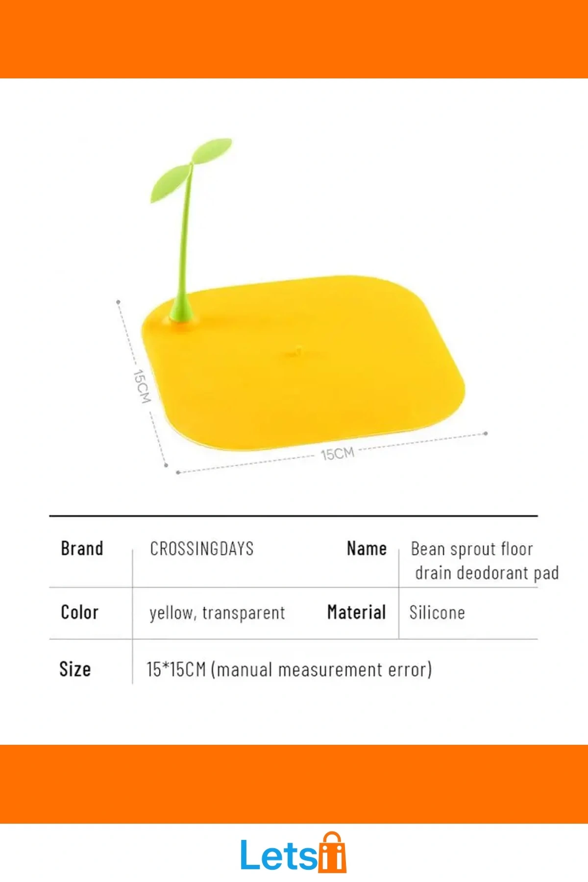 Dekoratif Esnek Silikon Lavabo Gider Kapatıcı Çiçek Detaylı