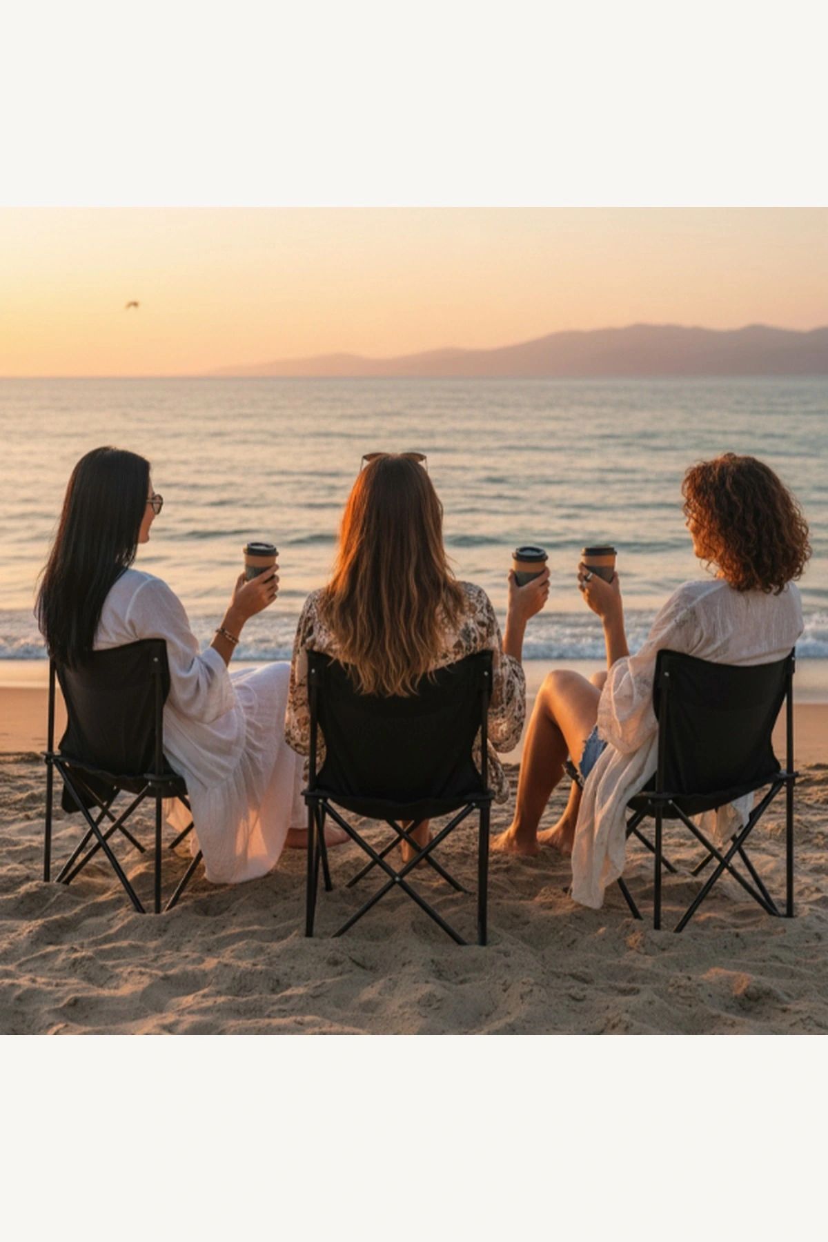 Deluxe Katlanabilir Taşıma Çantalı Cepli Nefes Alan Kumaş Kamp Balıkçı Sandalyesi