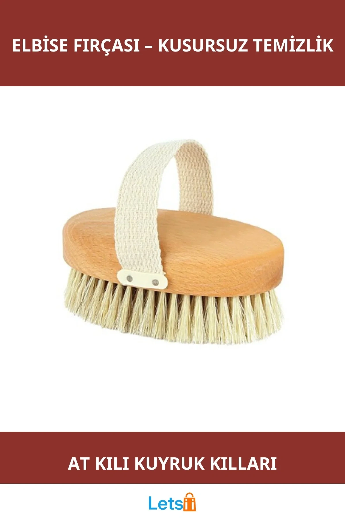 Doğal At Kılı Selülit Fırçası