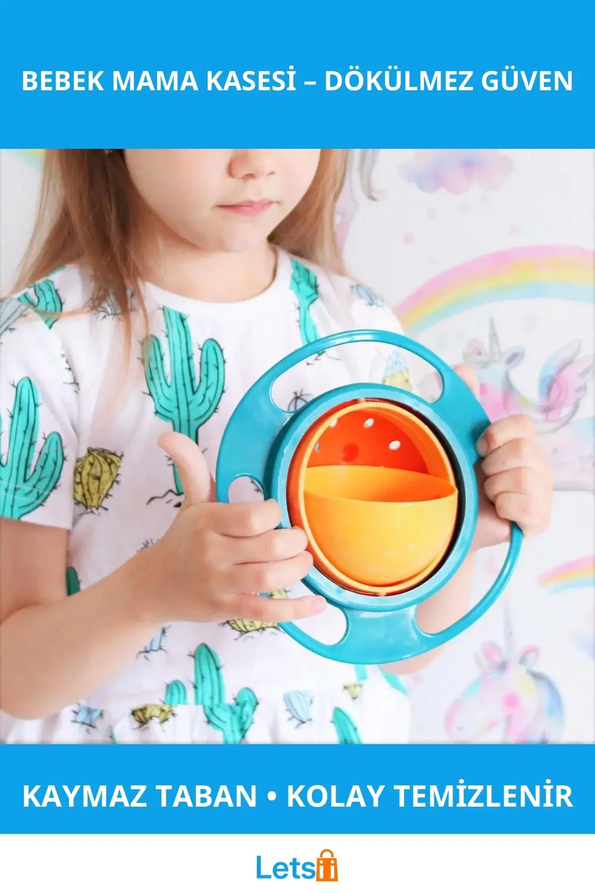 Dökülmeyen Bebek Mama Kasesi Sağlıklı ve Pratik Kullanım