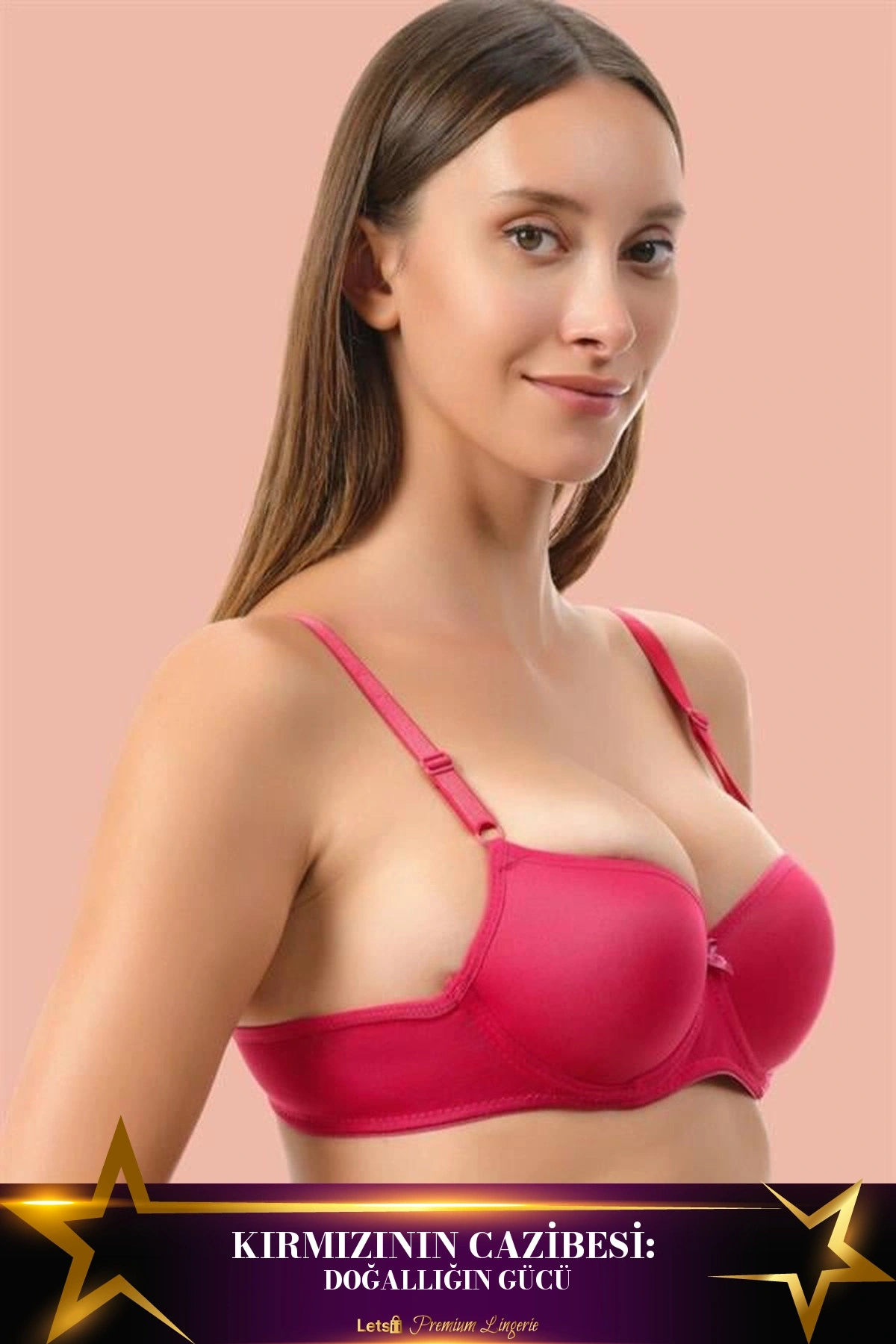 Dolgusuz Mikro Destekli Sütyen Kırmızı Renk