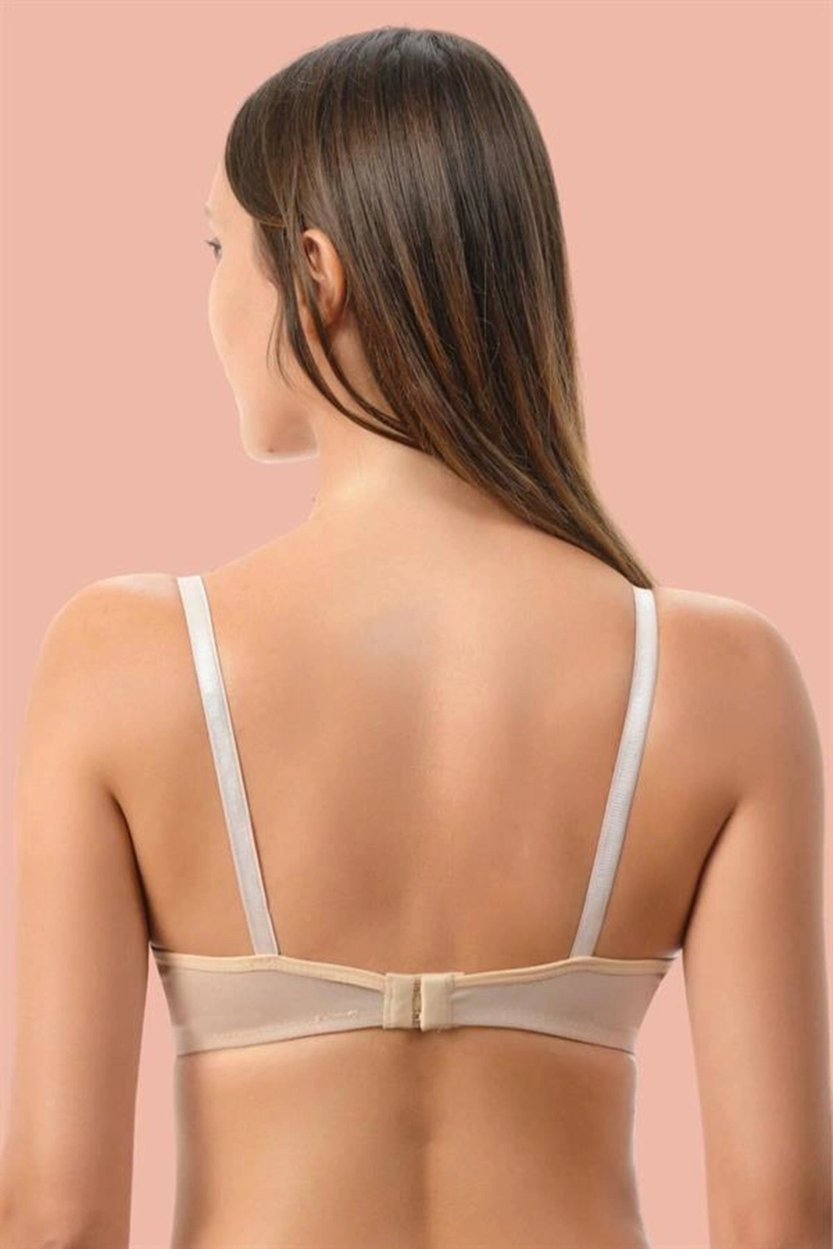 Dolgusuz Mikro Desteksiz Sütyen Ten Renk