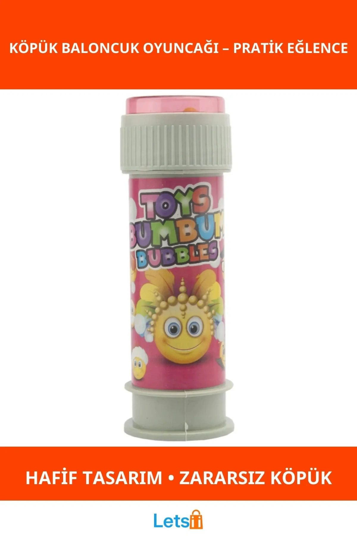 Eğlenceli Renkli Köpük Baloncuk Oyuncağı