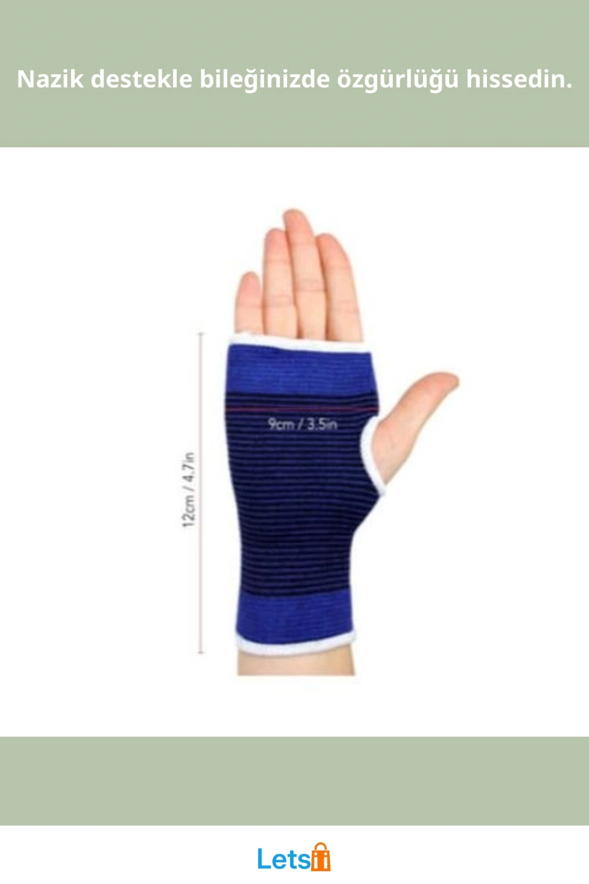 Elastik Sporcu El Bilekliği 2 Adet Koruyucu Band