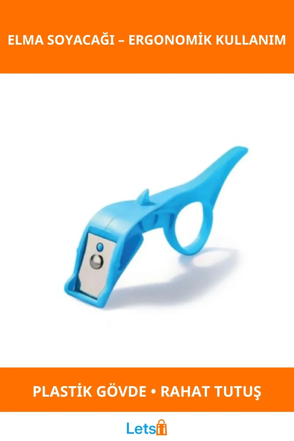 Ergonomik Plastik Elma Soyacağı Hızlı ve Pratik Meyve Soyma Aracı