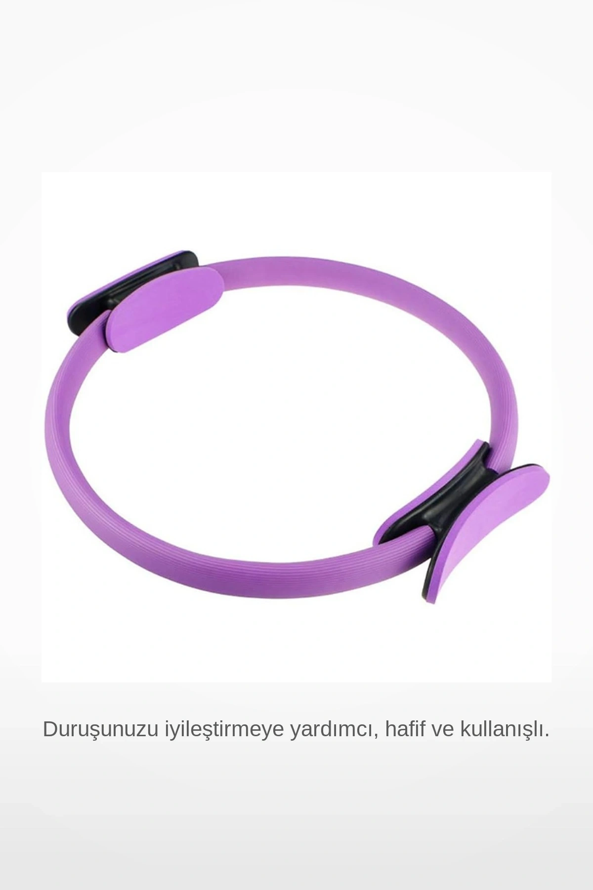 Esnek Pilates Çemberi Vücut Şekillendirme ve Kas Güçlendirme Aleti