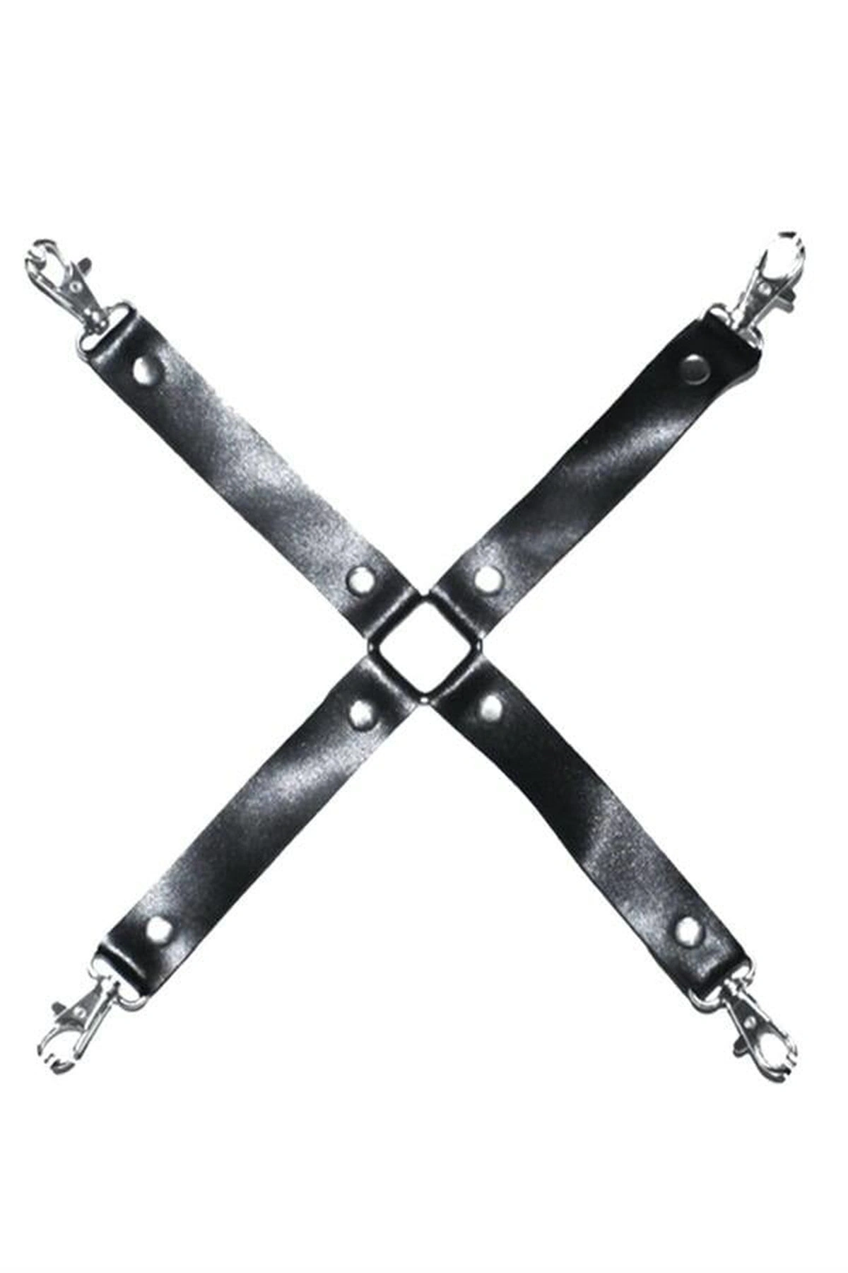 Fantezi 7 Parça Harness Aksesuar Seti Siyah Renk