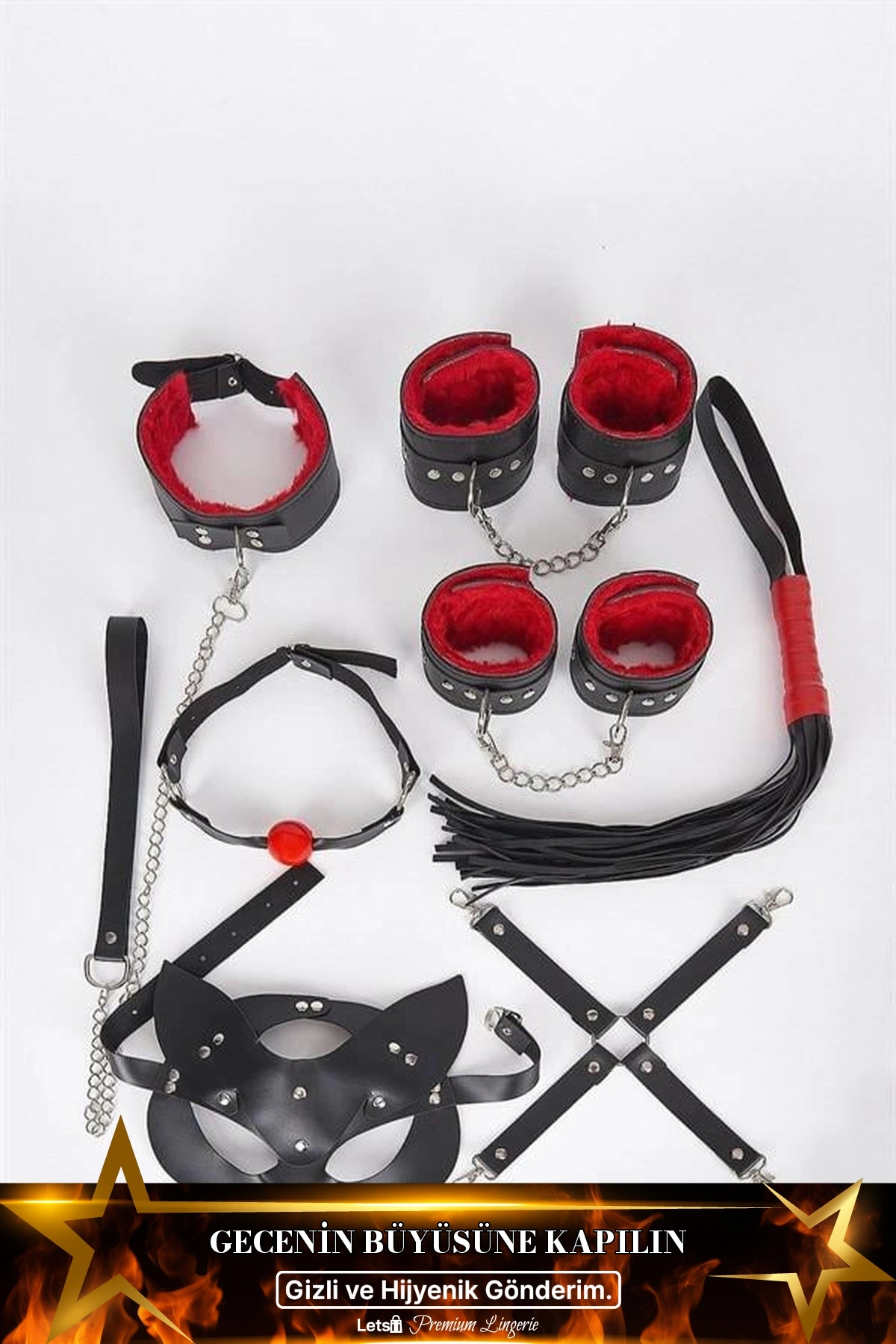 Fantezi Aksesuar Seti Siyah Renk