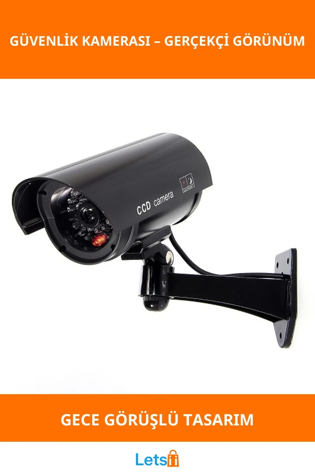 Gece Görüşlü Caydırıcı Güvenlik Kamerası