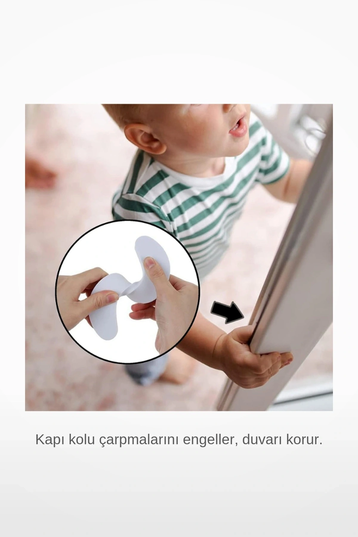 Güvenli Yumuşak Köpük Parmak Sıkışma Önleyici Kapı Çarpma Stoperi 4lü Set