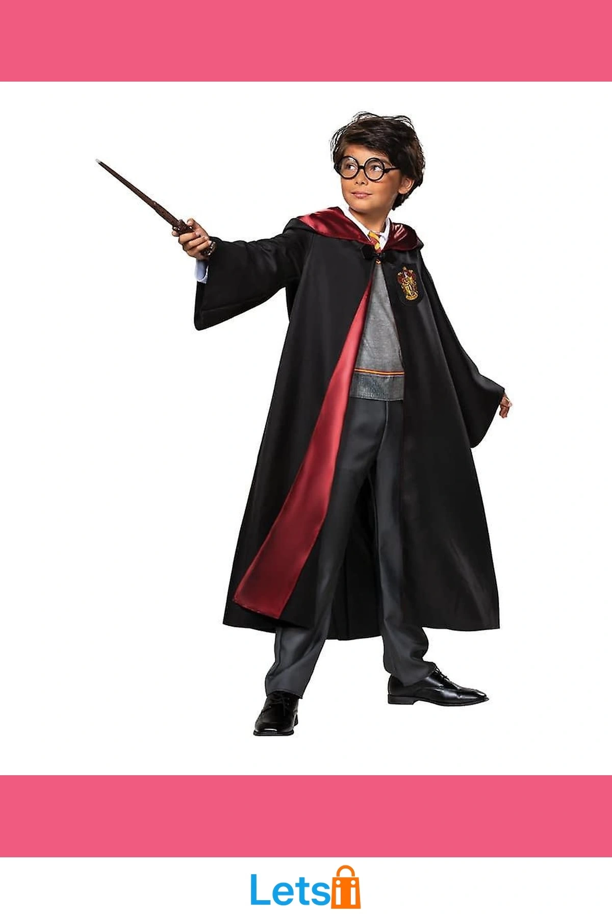 Harry Potter Gryffindor Cübbe Çocuk 11 12 Yaş Kırmızı Sarı