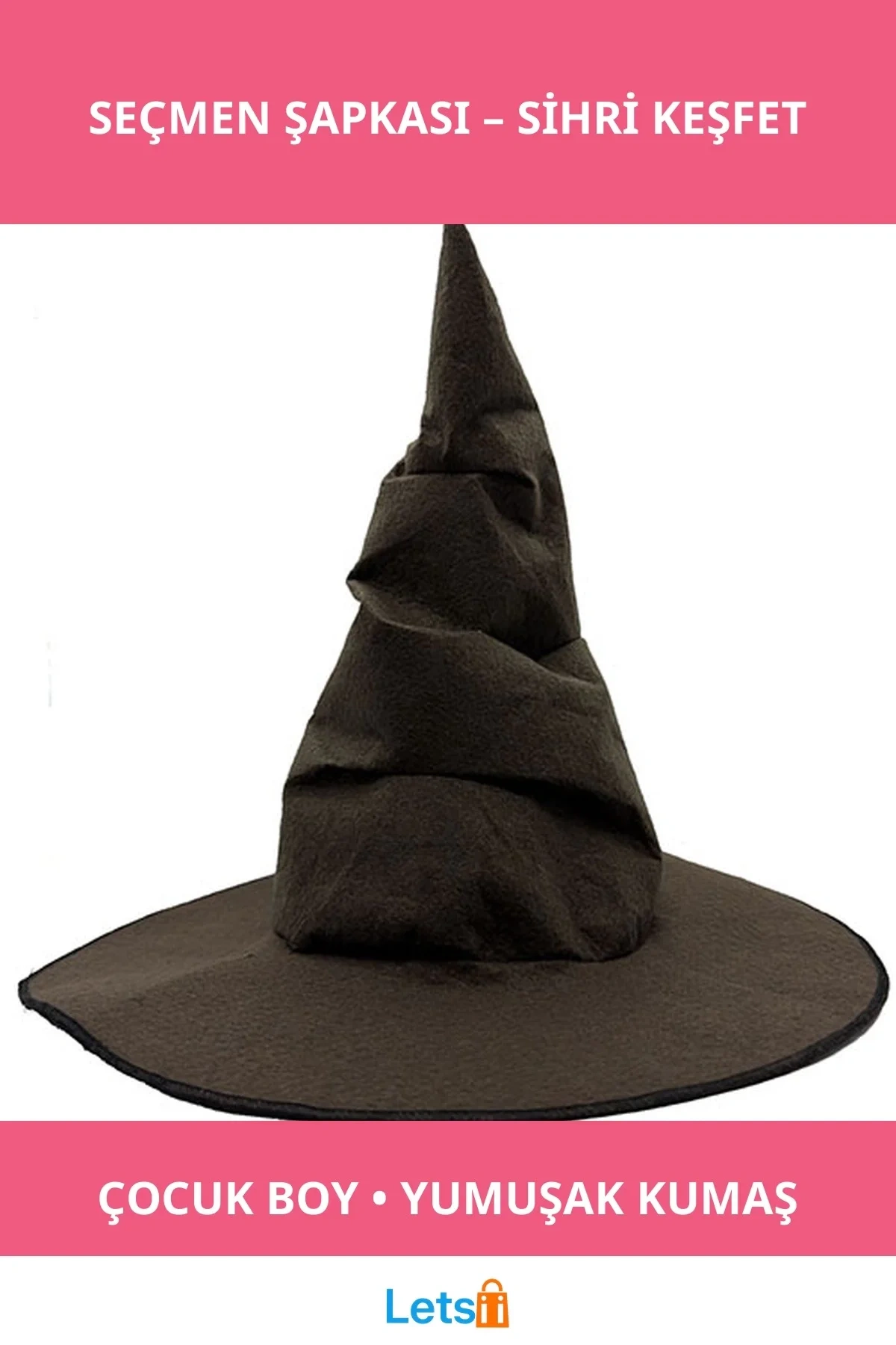 Harry Potter Seçmen Şapkası Çocuk Boy