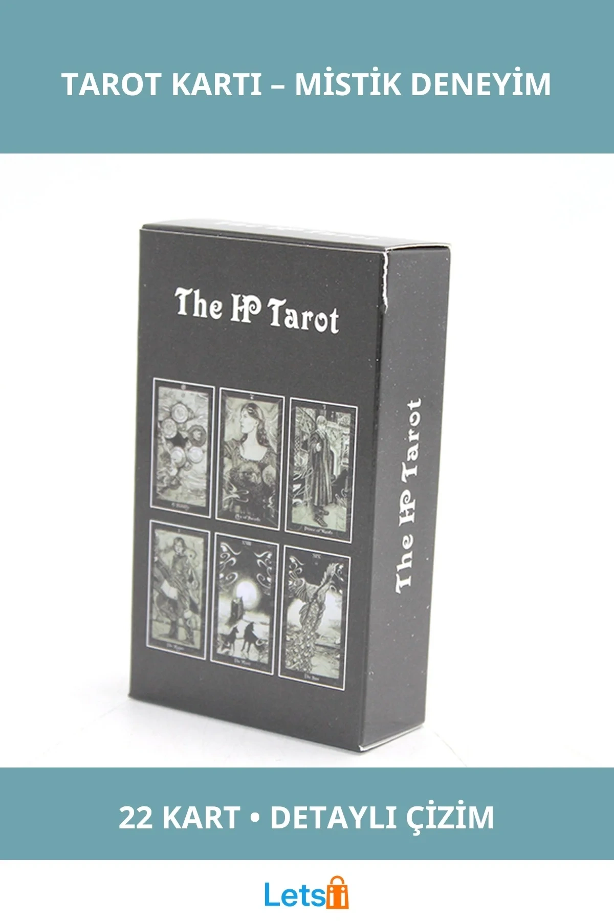 Harry Potter Temalı Sanatsal Tarot Kartı