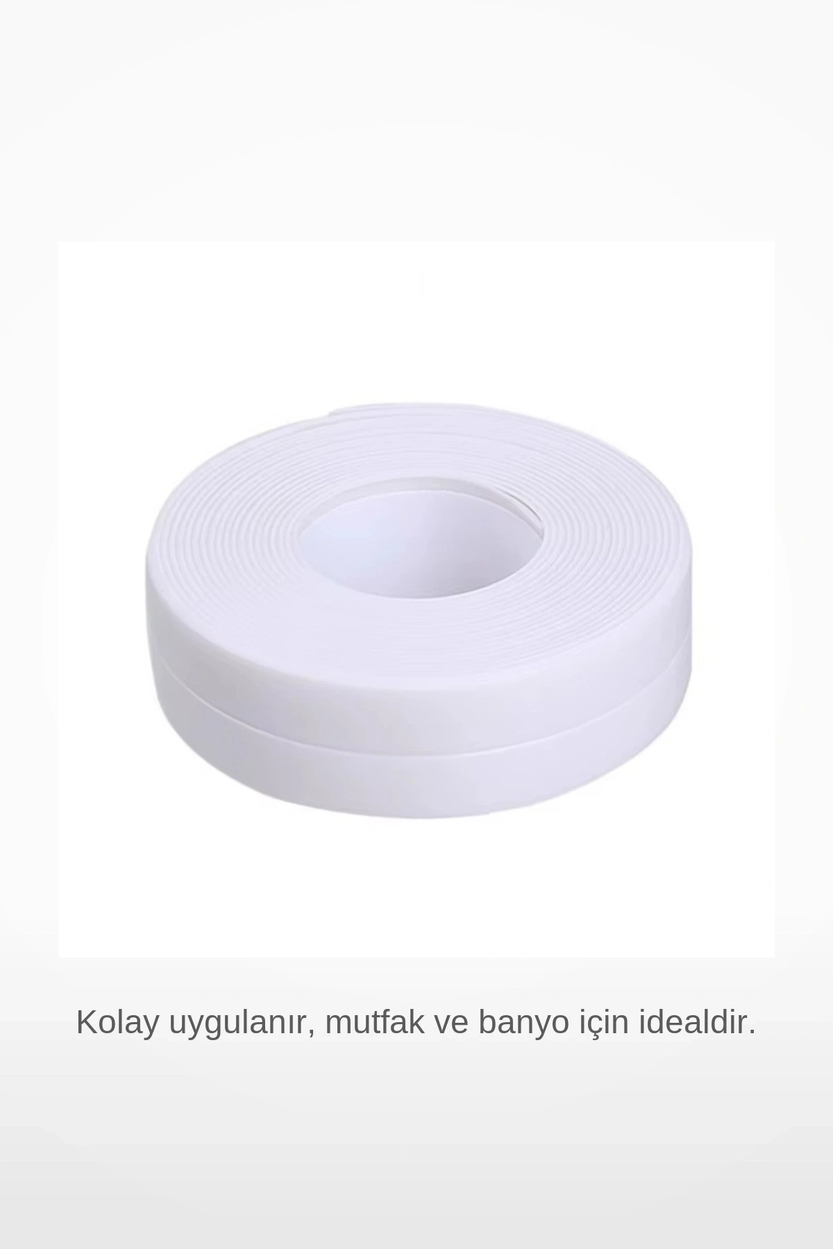 İnce Su Geçirmez Kenar Bandı Mutfak Banyo Lavabo Kenar Sızdırmazlık Bandı 3.2 Metre