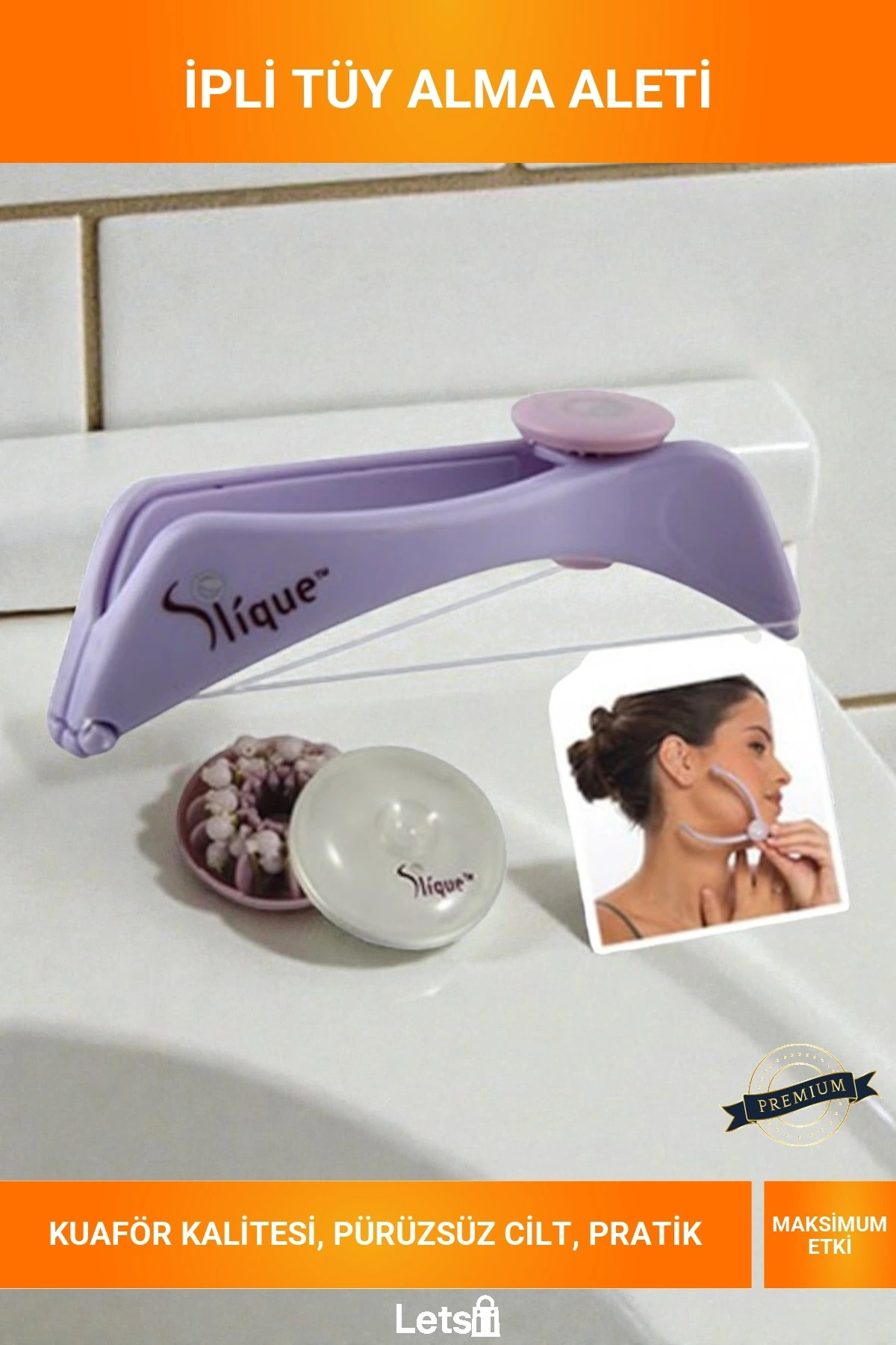 İpli Yüz ve Vücut Tüy Alma Aleti Epilatör