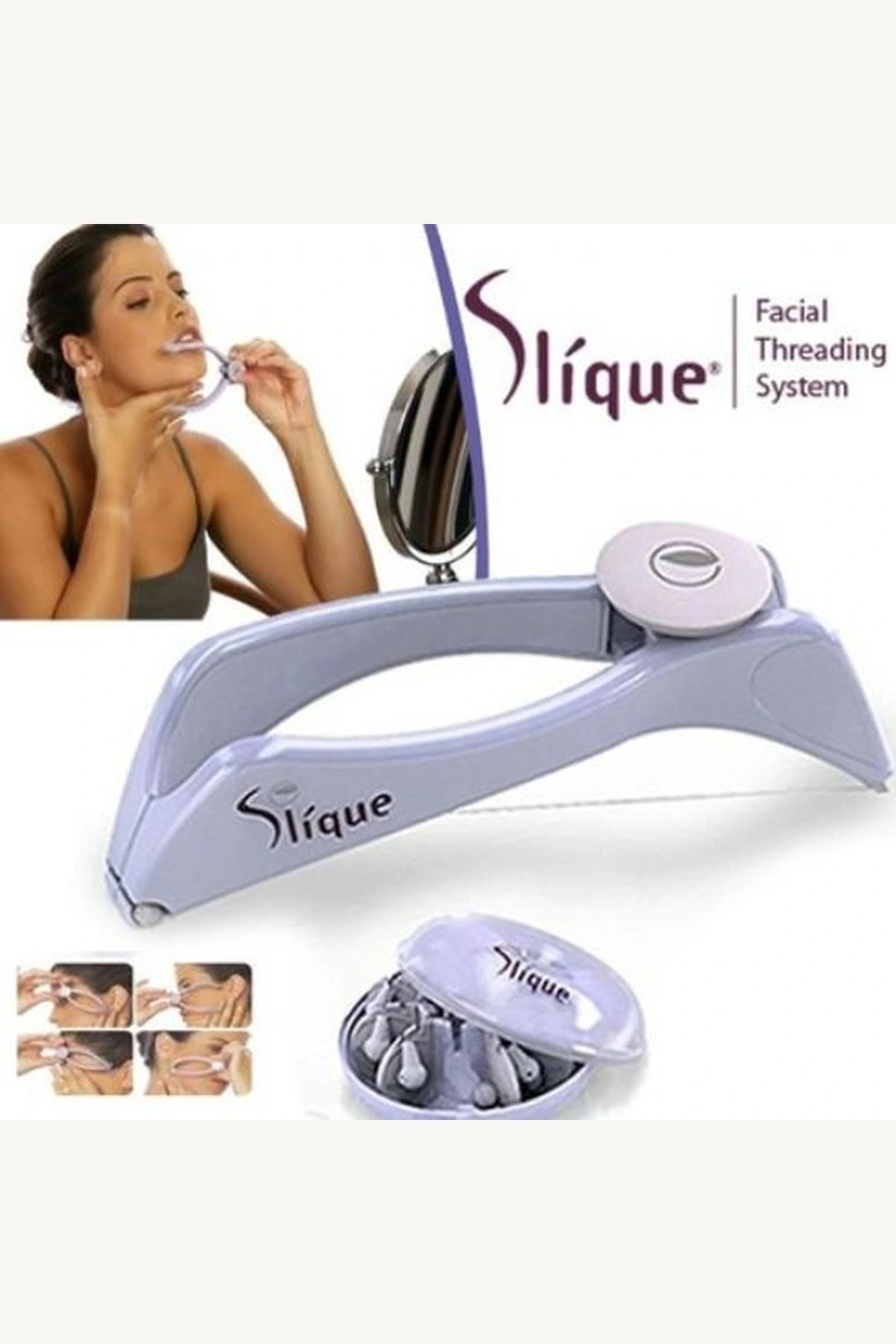 İpli Yüz ve Vücut Tüy Alma Aleti Epilatör