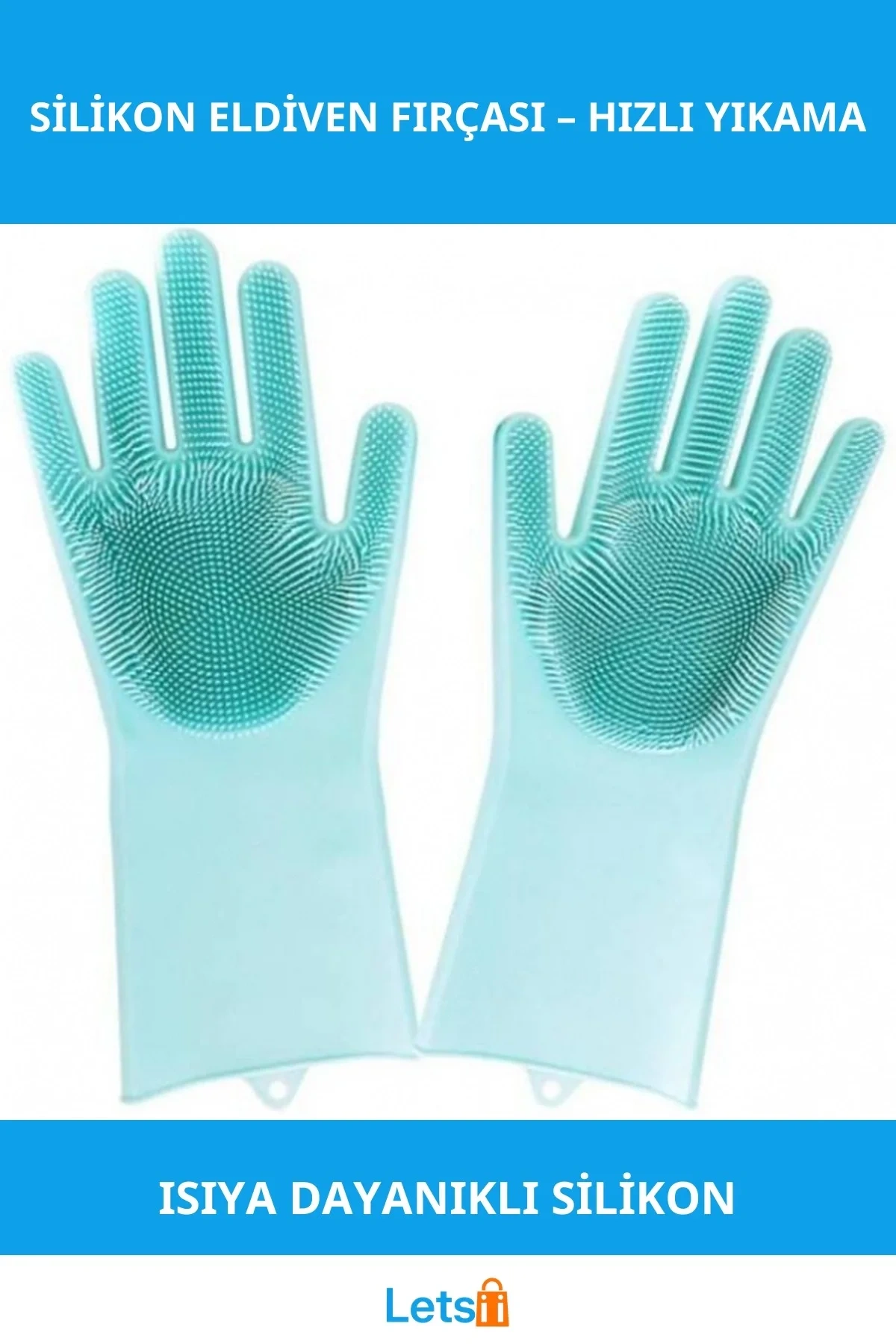 Isıya Dayanıklı Sihirli Silikon Çok Amaçlı Bulaşık Eldiveni