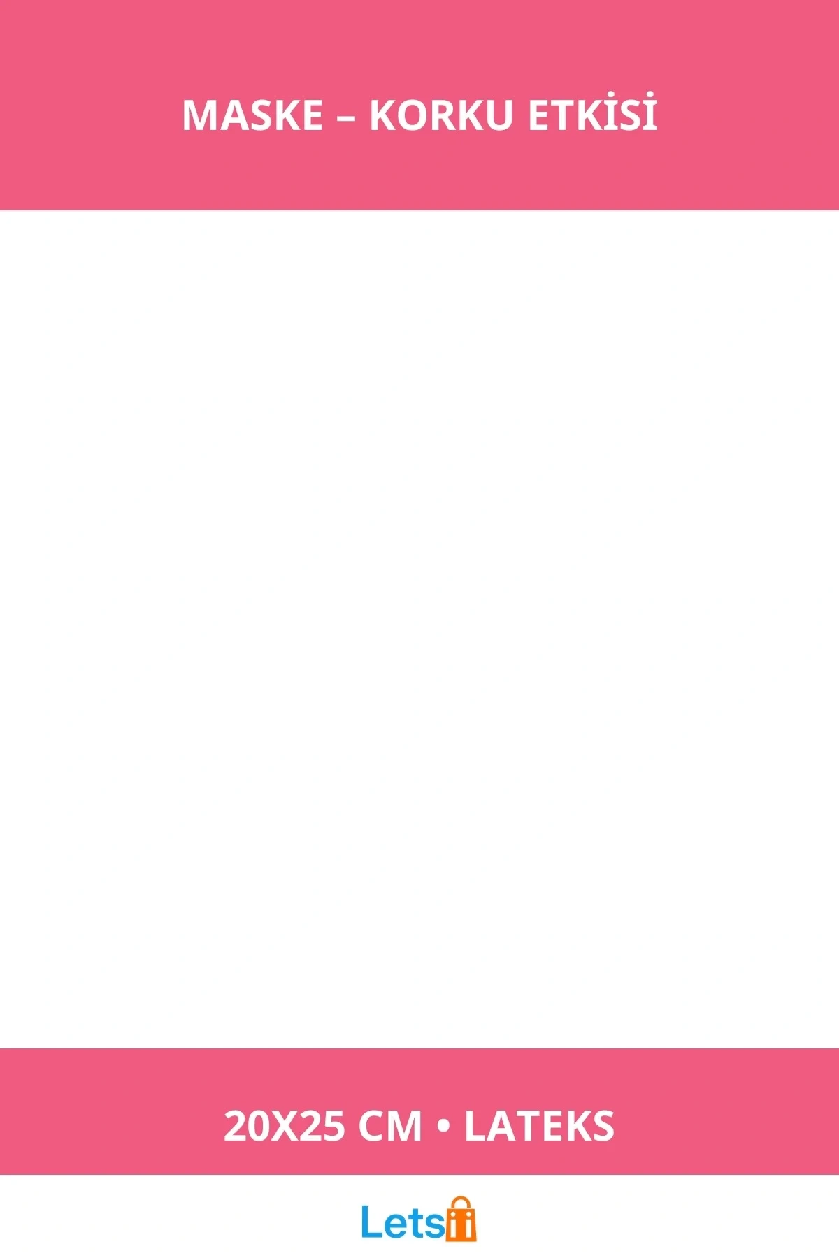 Jason Hannibal Korku Temalı Lateks Maske