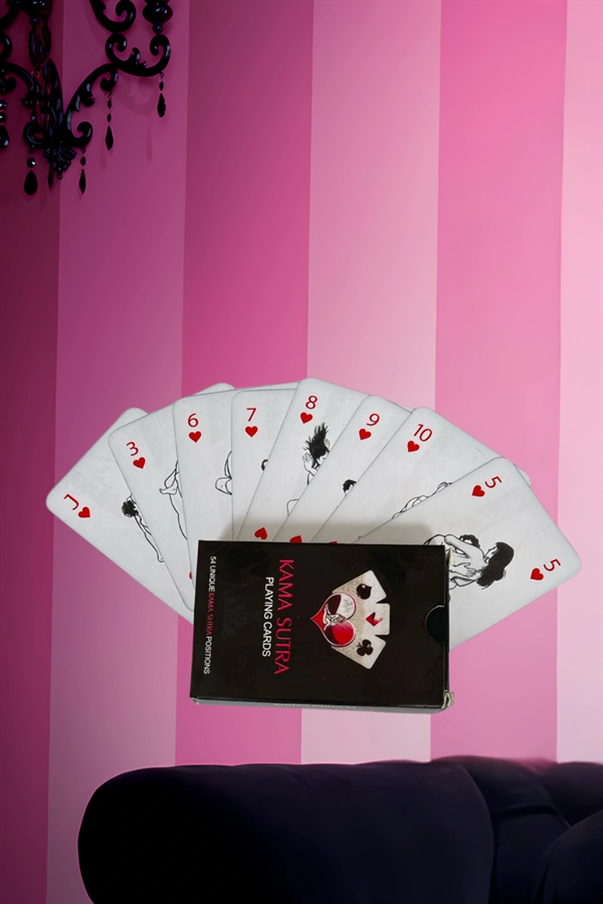 Kama Sutra Temalı Fantezi Oyun Kartı Standart Renk
