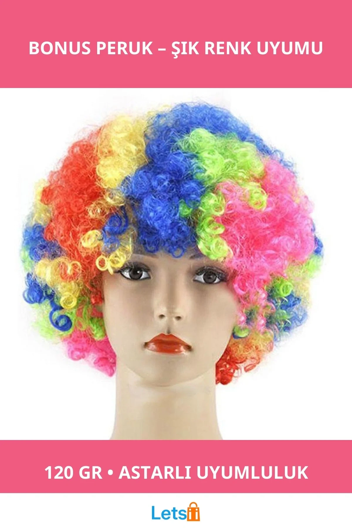 Karışık Renk Bonus Peruk 120 gr Tam Uyumlu