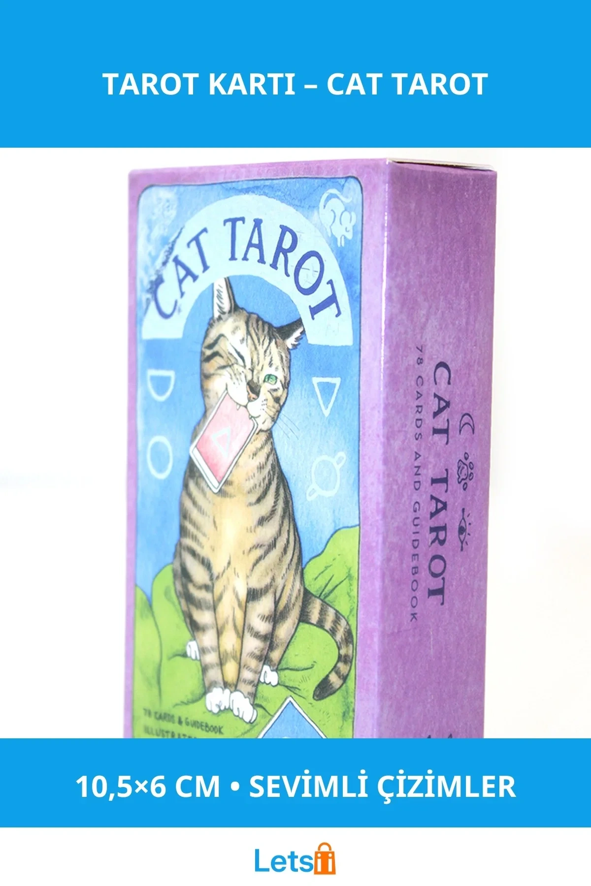 Kedi Temalı Cat Tarot Kartları Eğlenceli ve Mistik Deneyim
