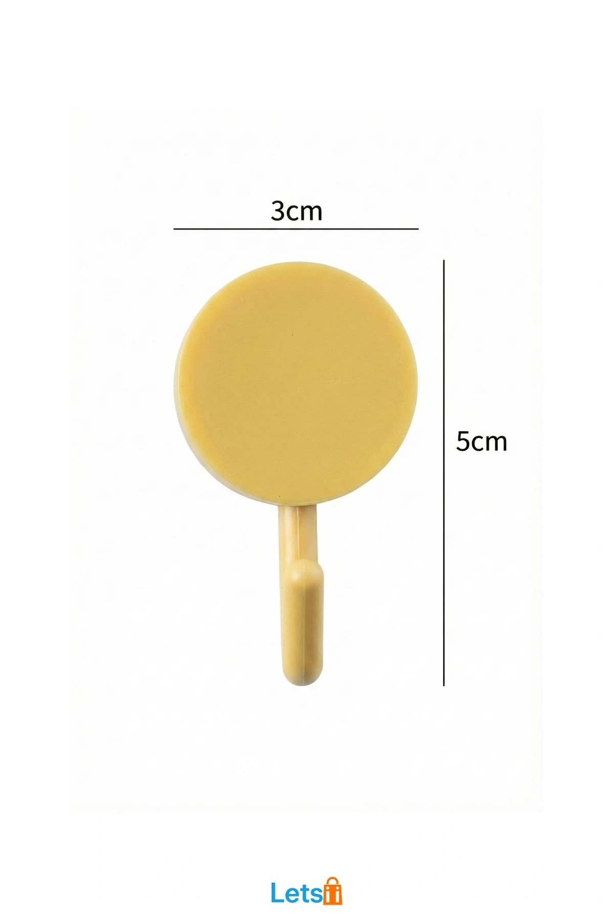 Kendinden Yapışkanlı Renkli Duvar Askısı Anahtar ve Havlu Askılığı