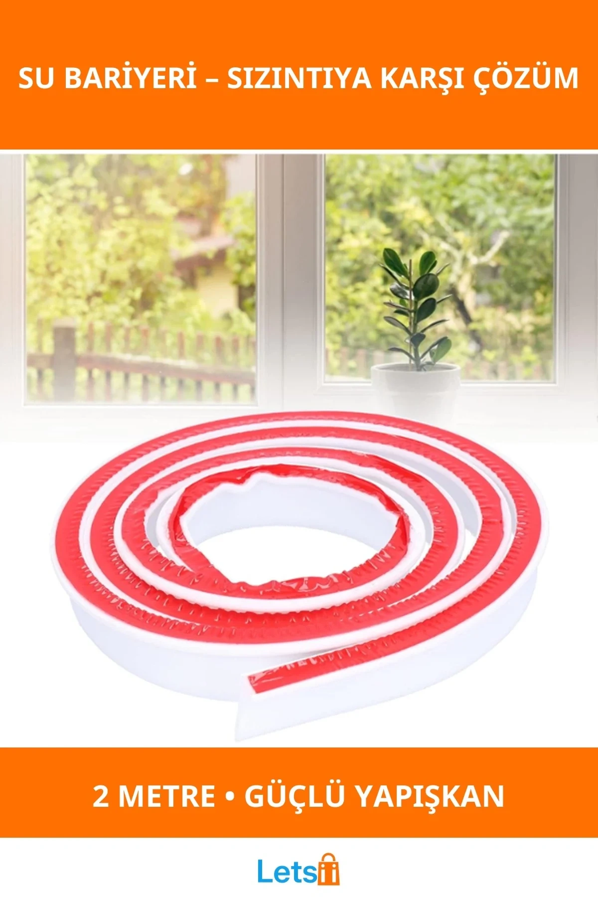 Kendinden Yapışkanlı Su Bariyeri 2 Metre Esnek ve Dayanıklı
