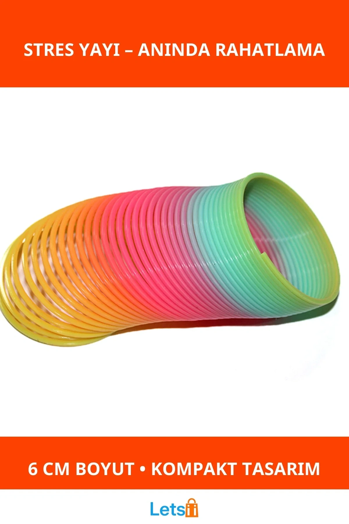 Küçük Stres Yayı Kompakt El Egzersiz Aleti