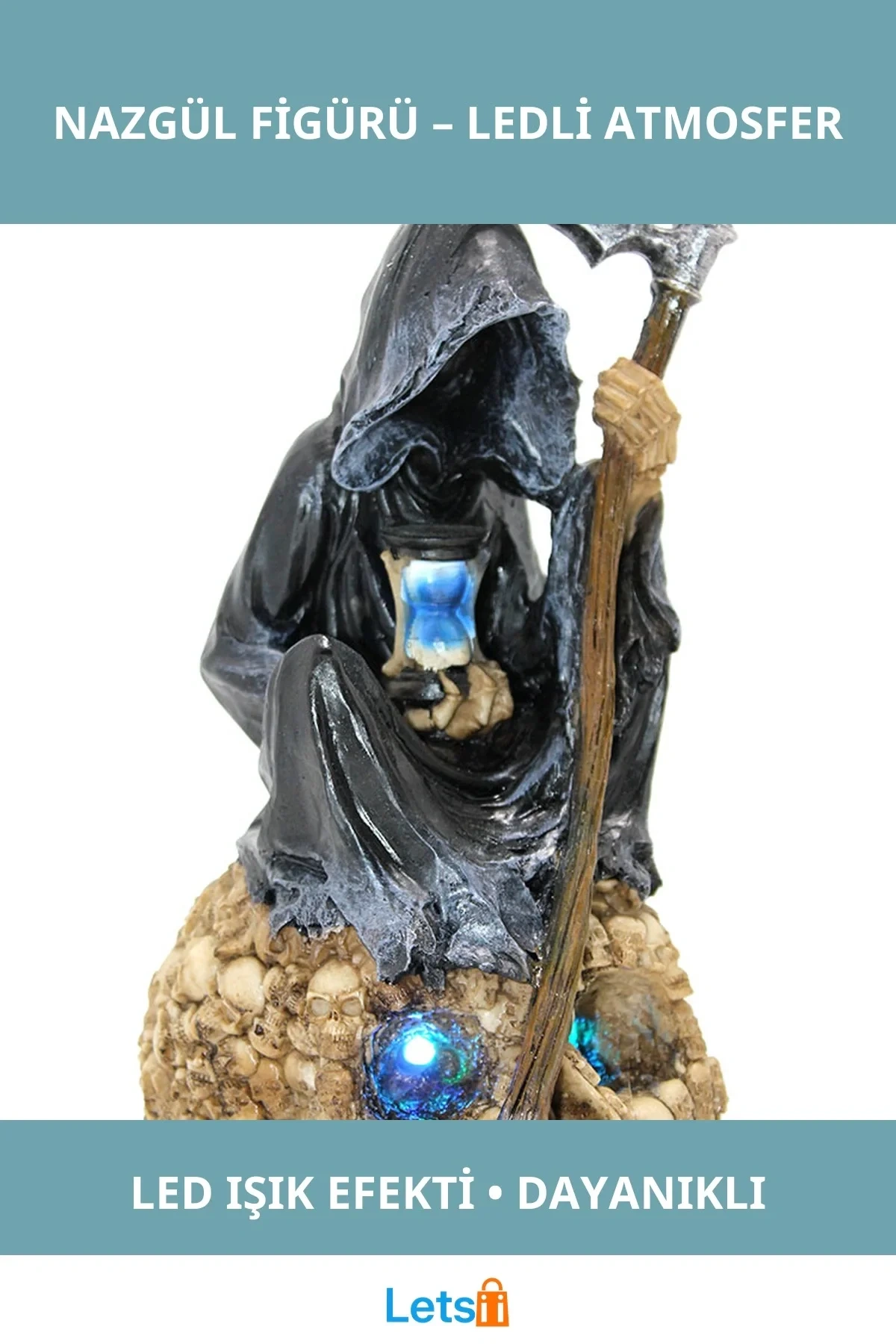 LED Işıklı Polyester Nazgül Figürü