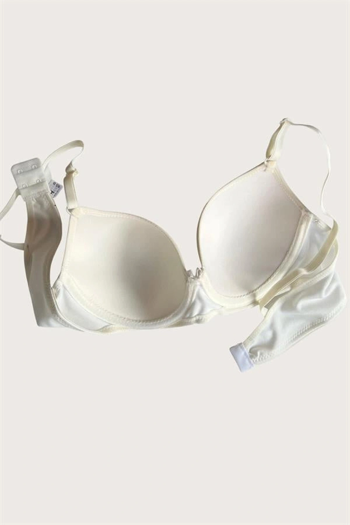 Mikro Kumaş İçi Boş Balenli Desteksiz Sütyen 2Li Set Standart Renk